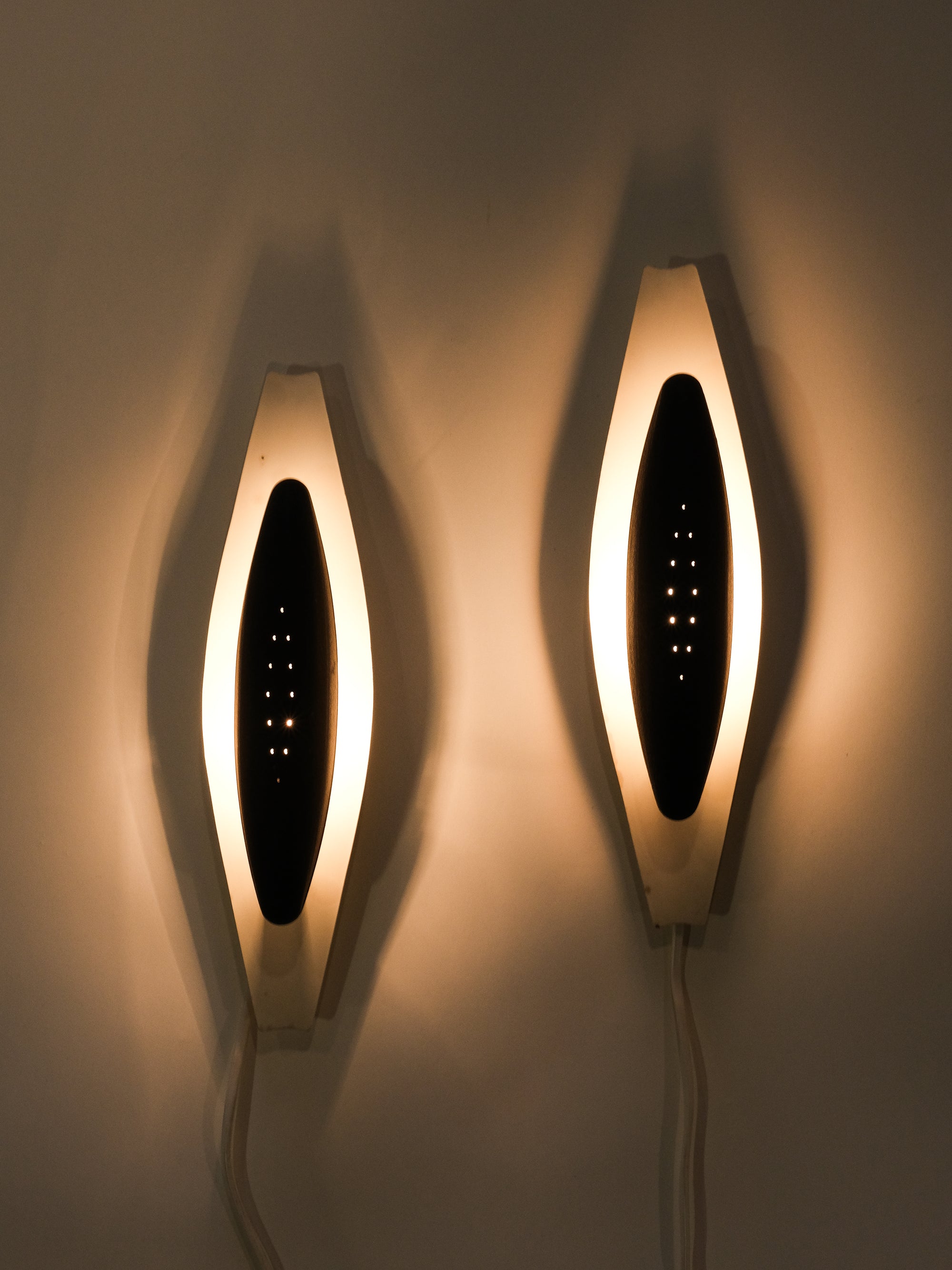 Pair of Mid-Century Wall Lamps