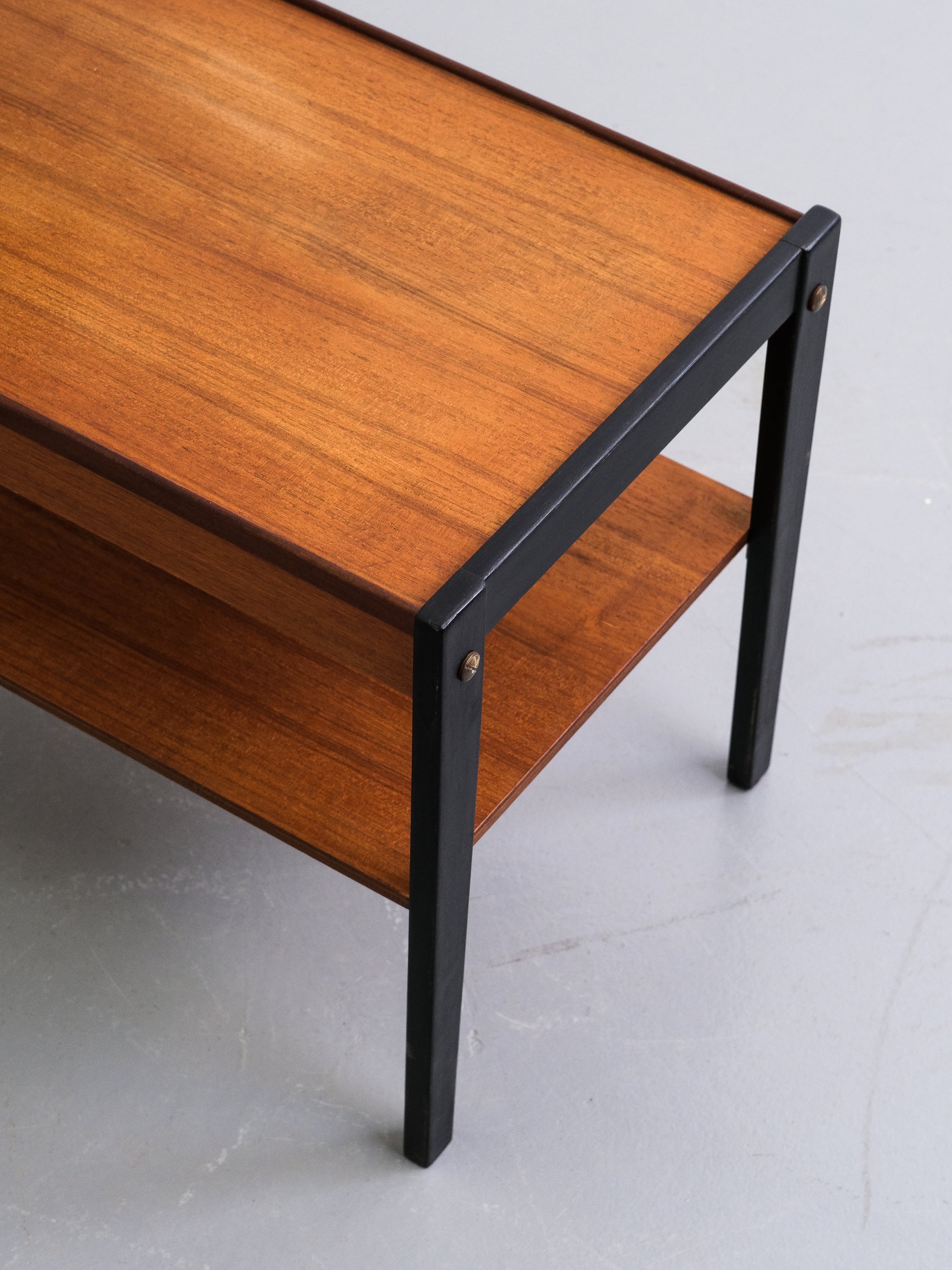 Mid-Century Teak Side Table, 1950s