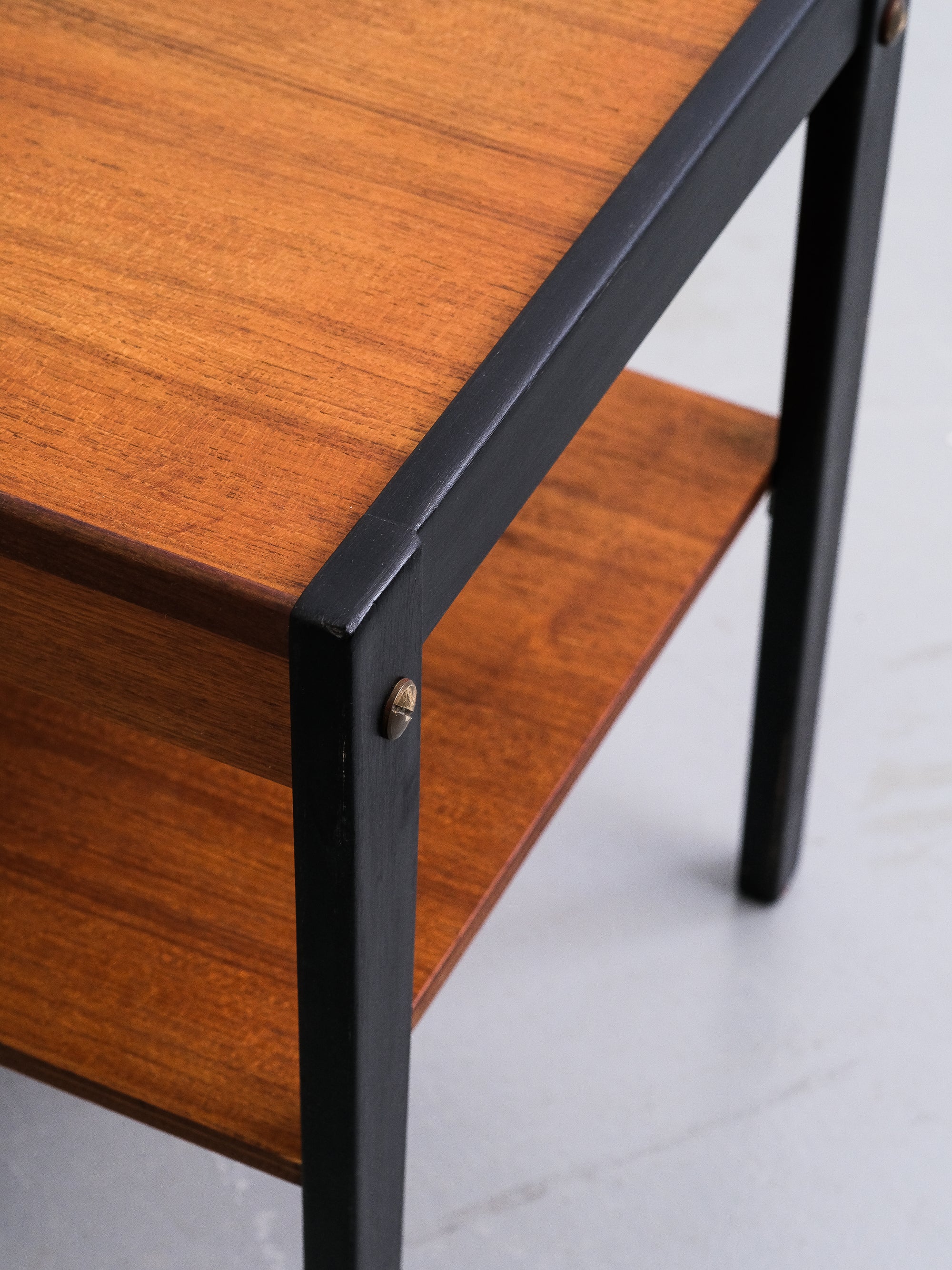 Mid-Century Teak Side Table, 1950s