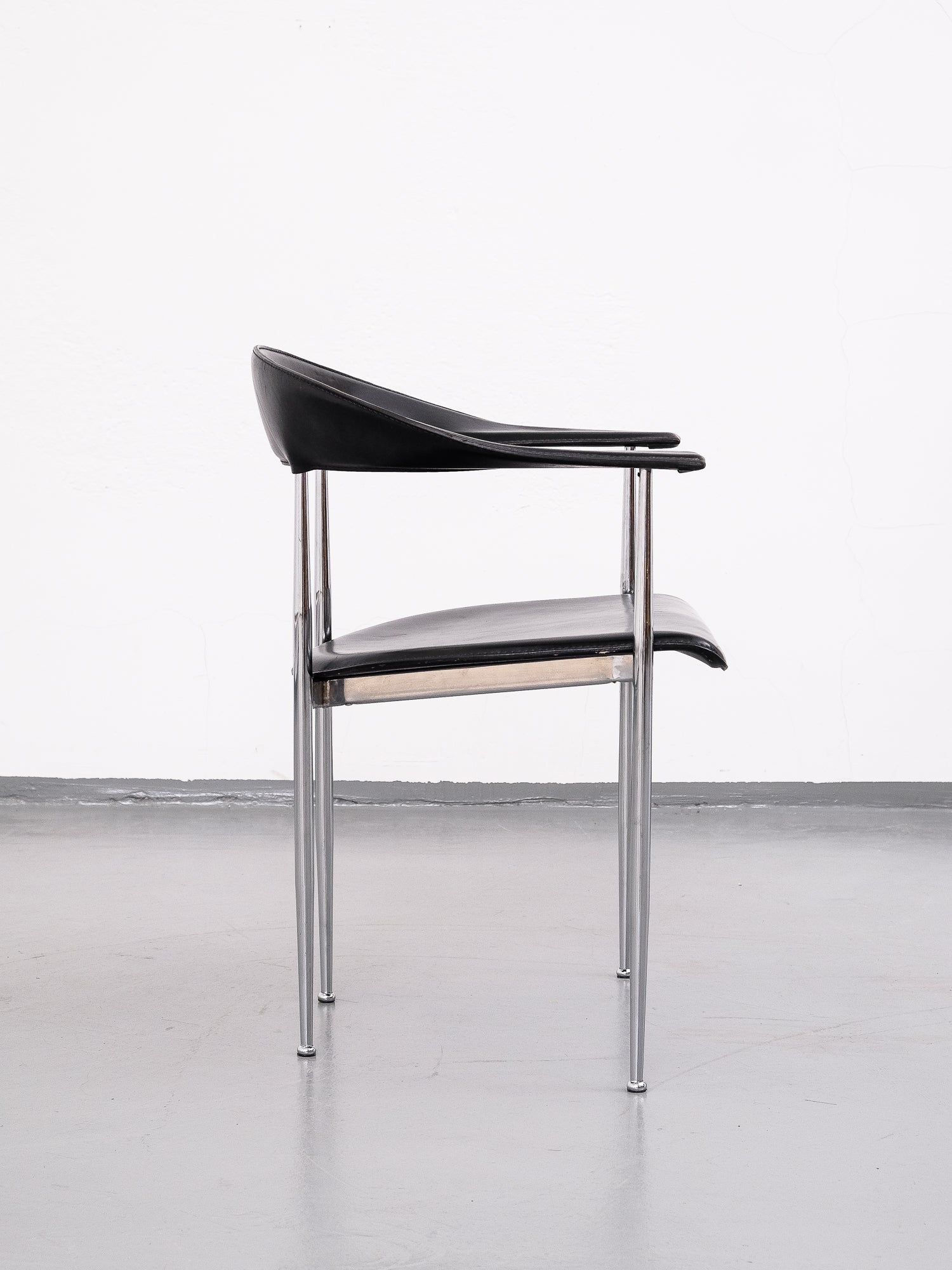 P40 Armchair by Giancarlo Vegni &amp; Gianfranco Gualtierotti for Fasem, 1980s