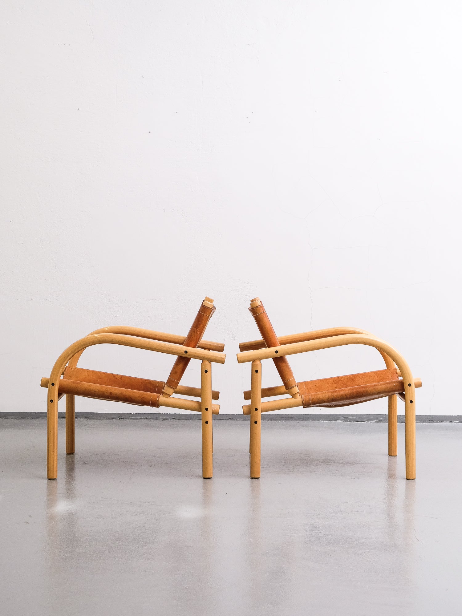 1970s Safari Lounge Chairs by Ben af Schultén for Artek