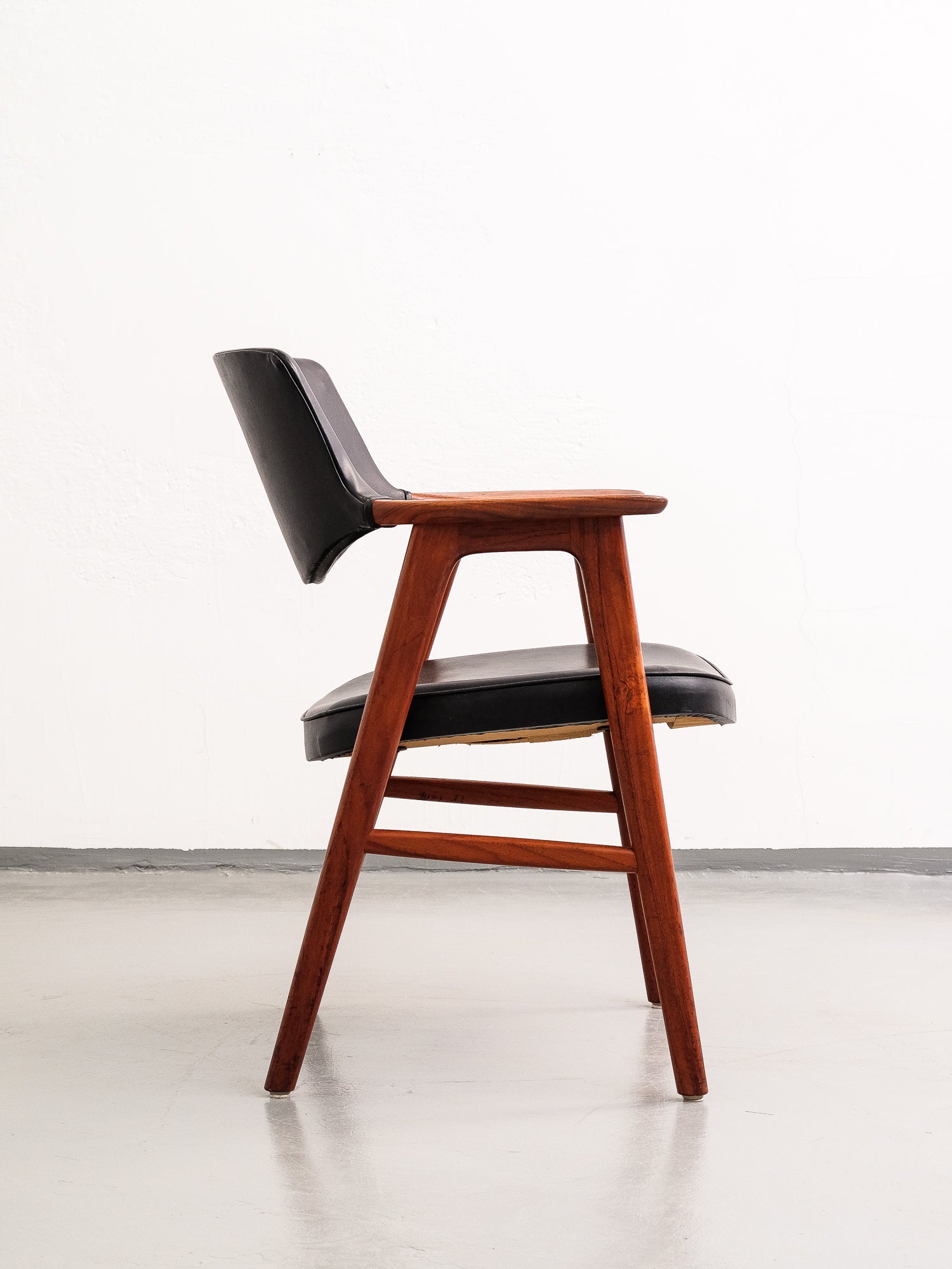 Danish Midcentury Teak Armchair by Erik Kirkegaard, 1960s