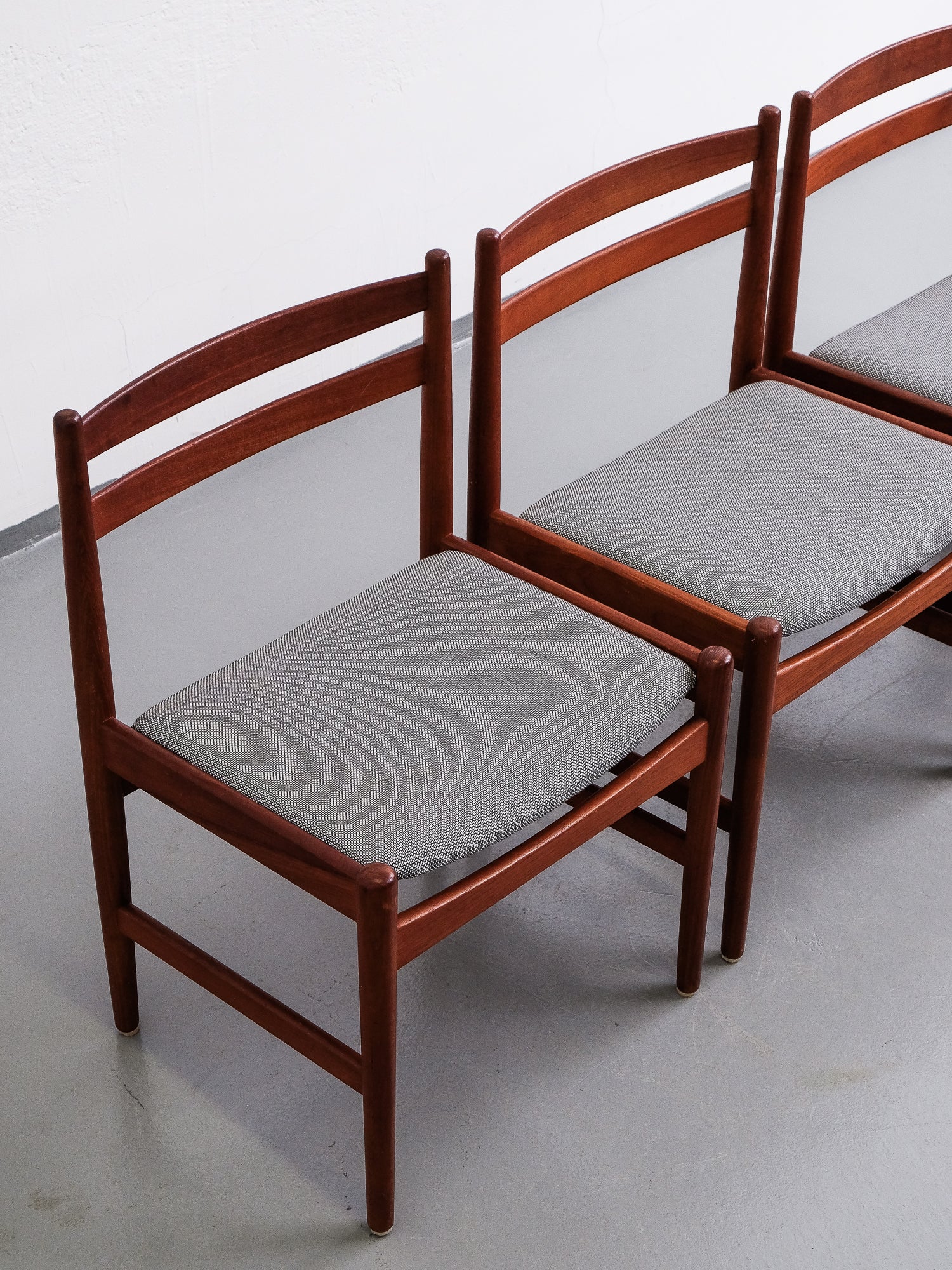 1960s Teak Dining Chairs, Set of 4