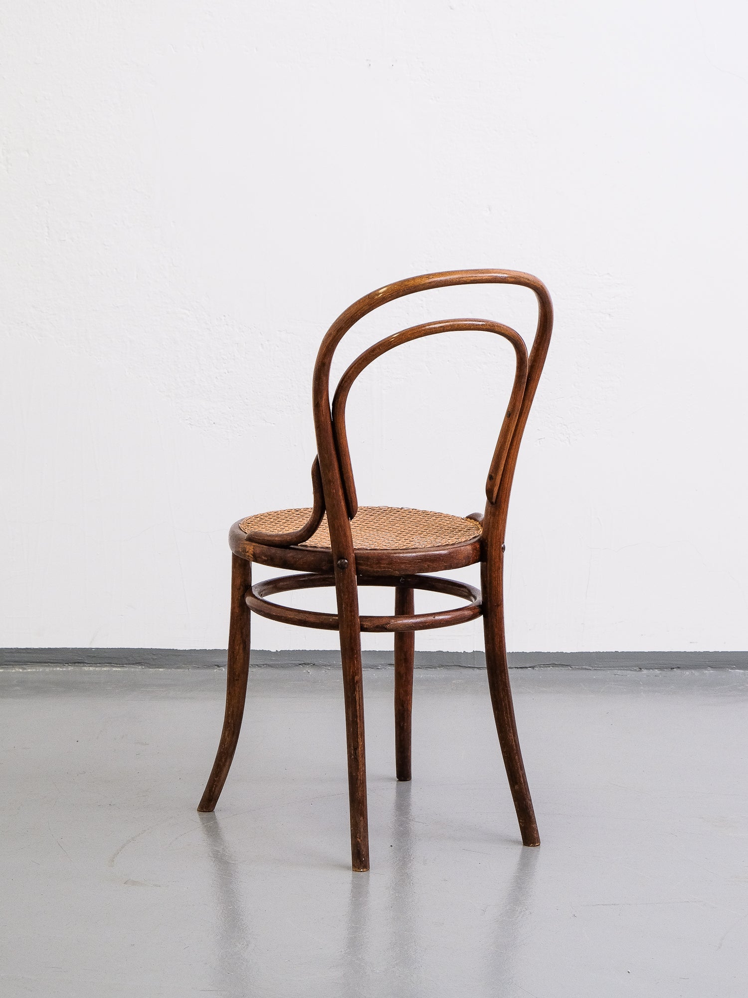 Bentwood Chair with Rattan Seat