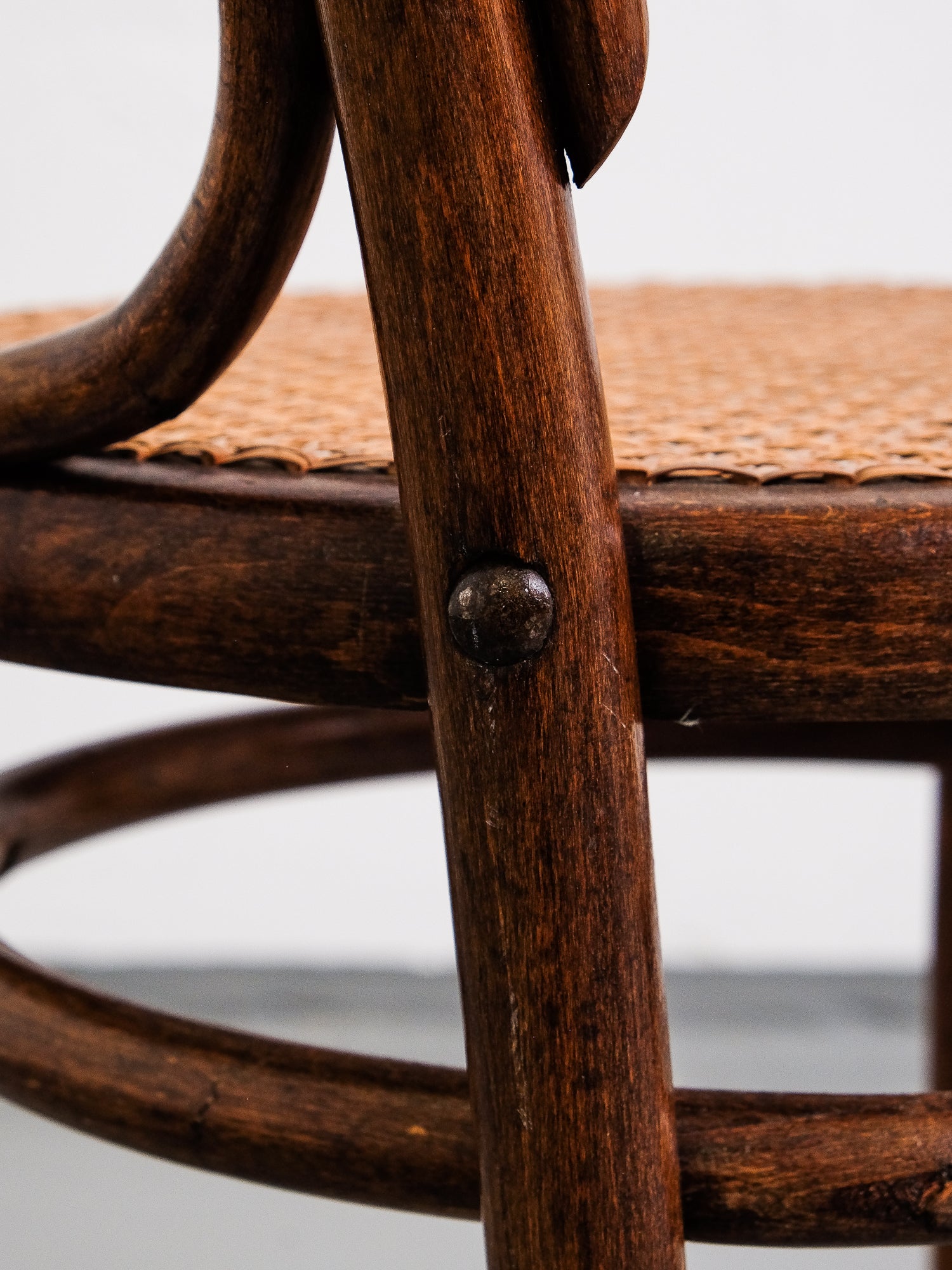 Bentwood Chair with Rattan Seat