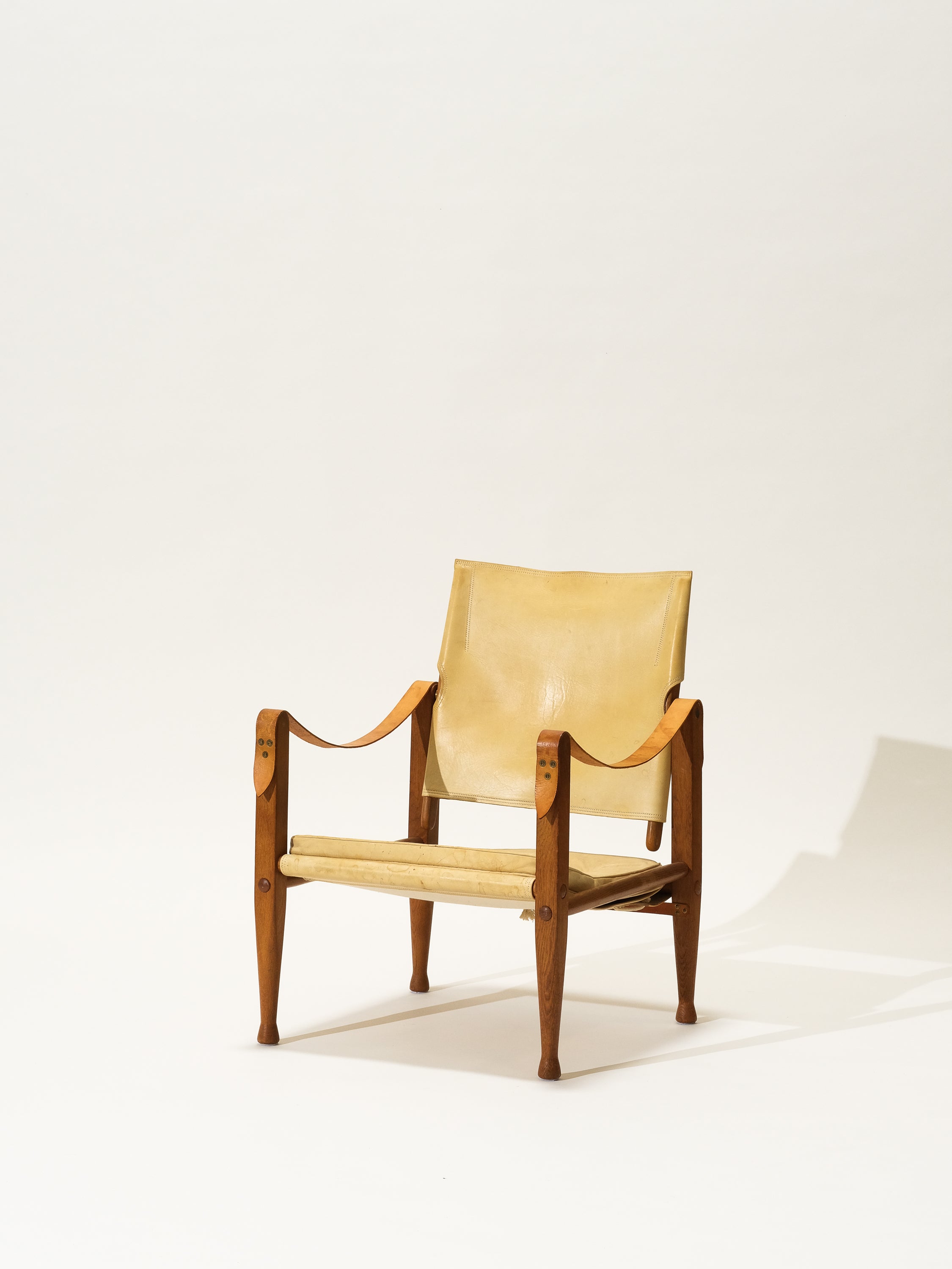 Kaare Klint Safari Chair, Denmark, 1950s