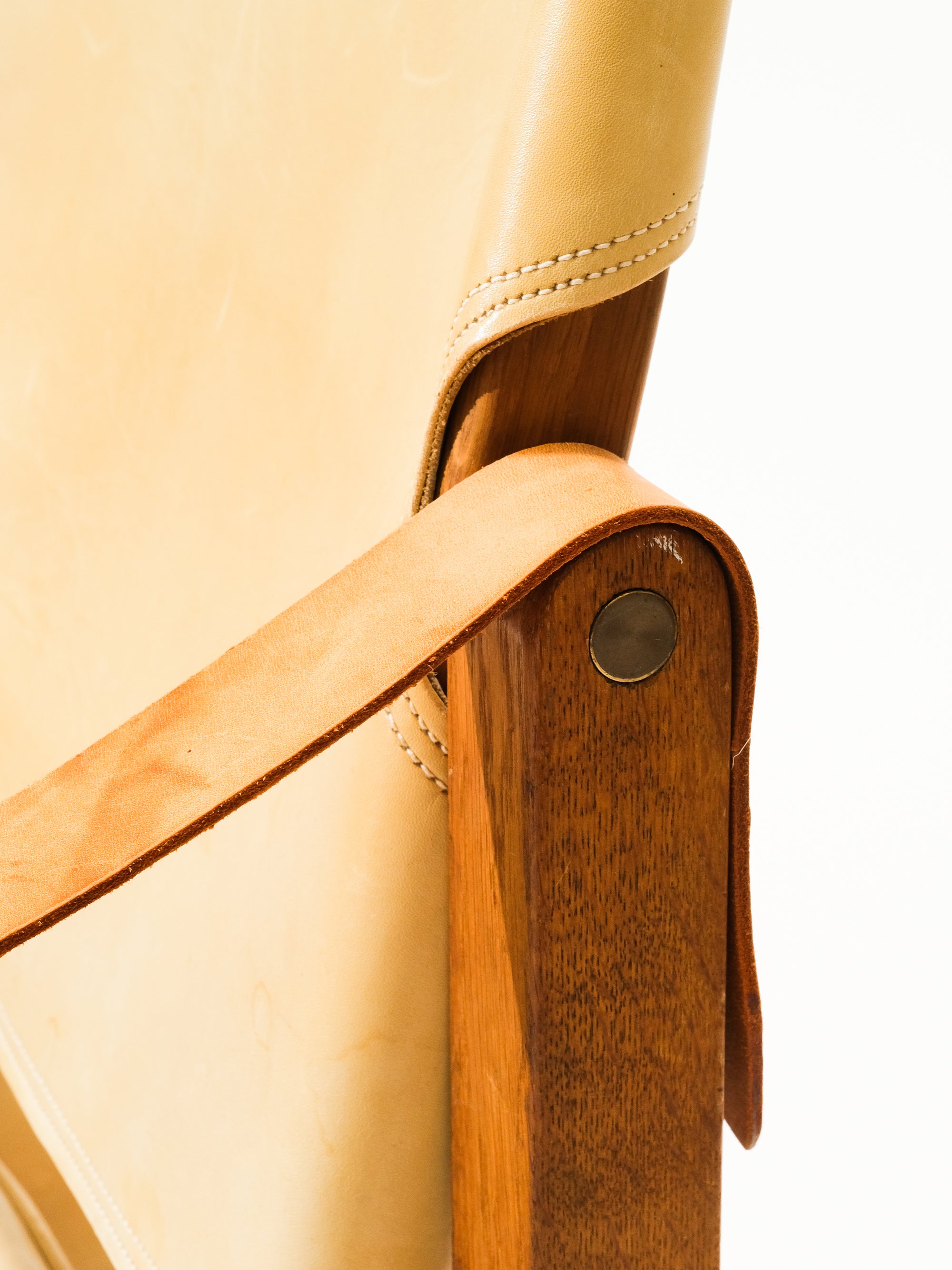 Kaare Klint Safari Chair, Denmark, 1950s