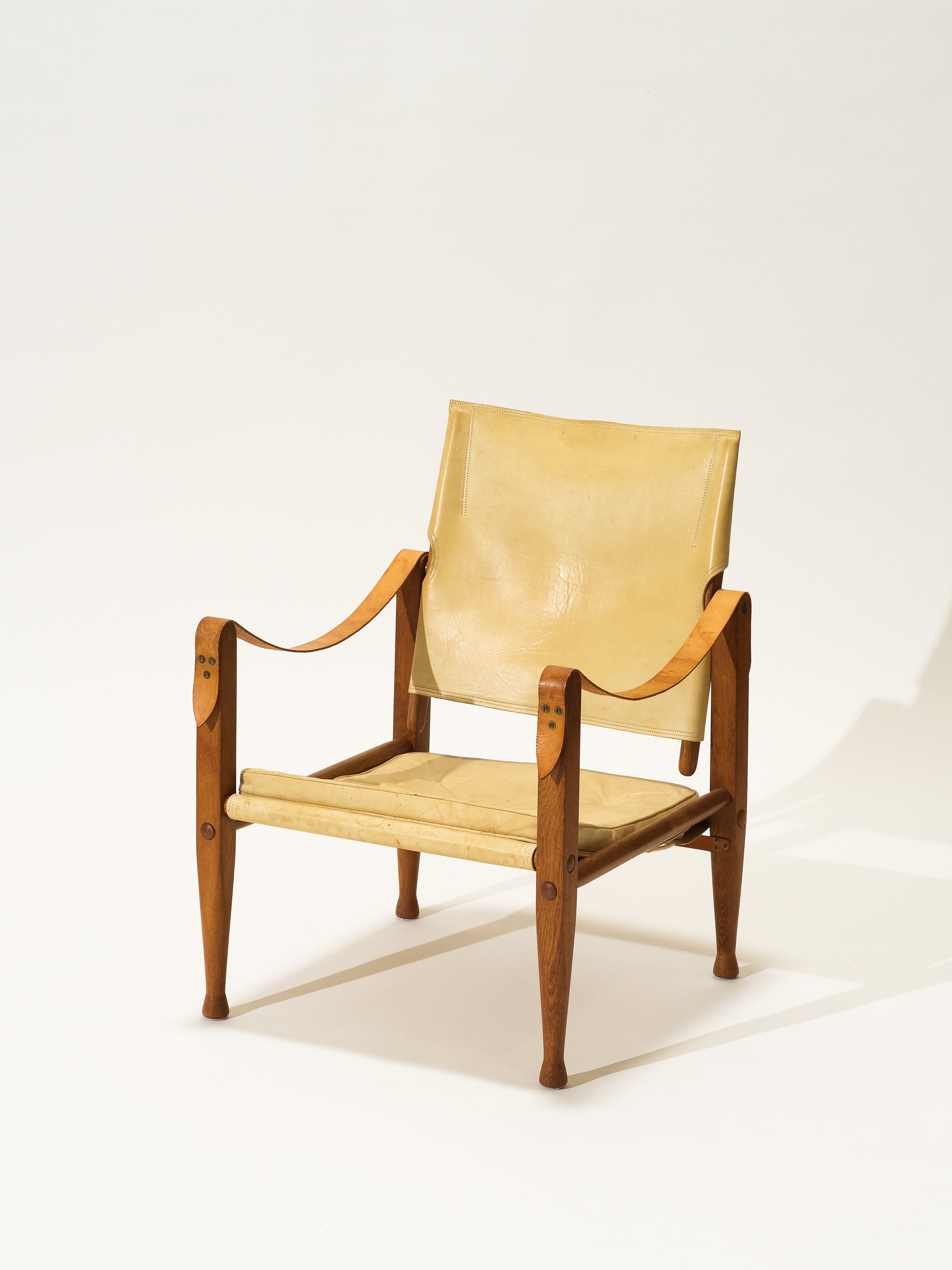 Kaare Klint Safari Chair, Denmark, 1950s