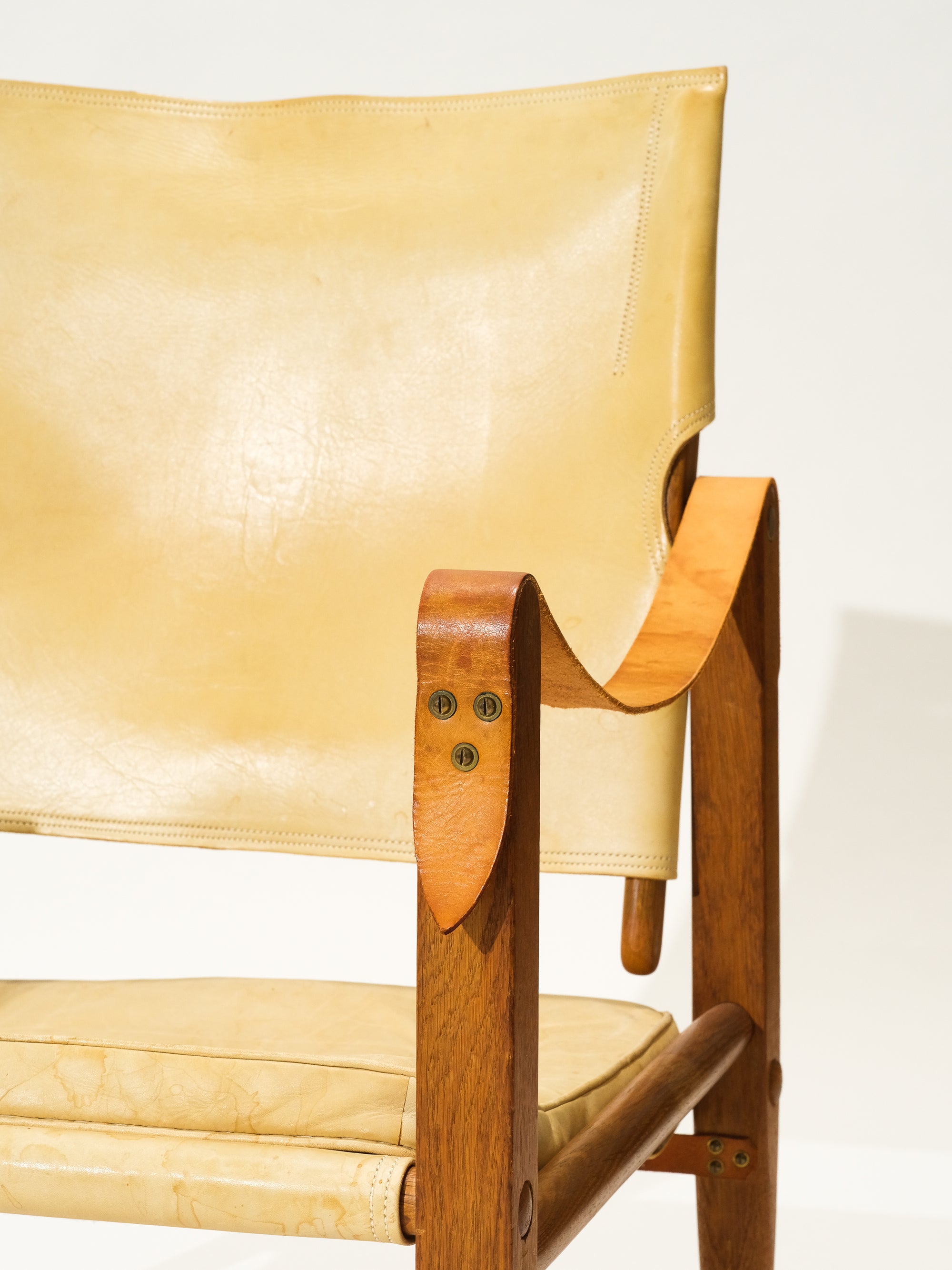 Kaare Klint Safari Chair, Denmark, 1950s