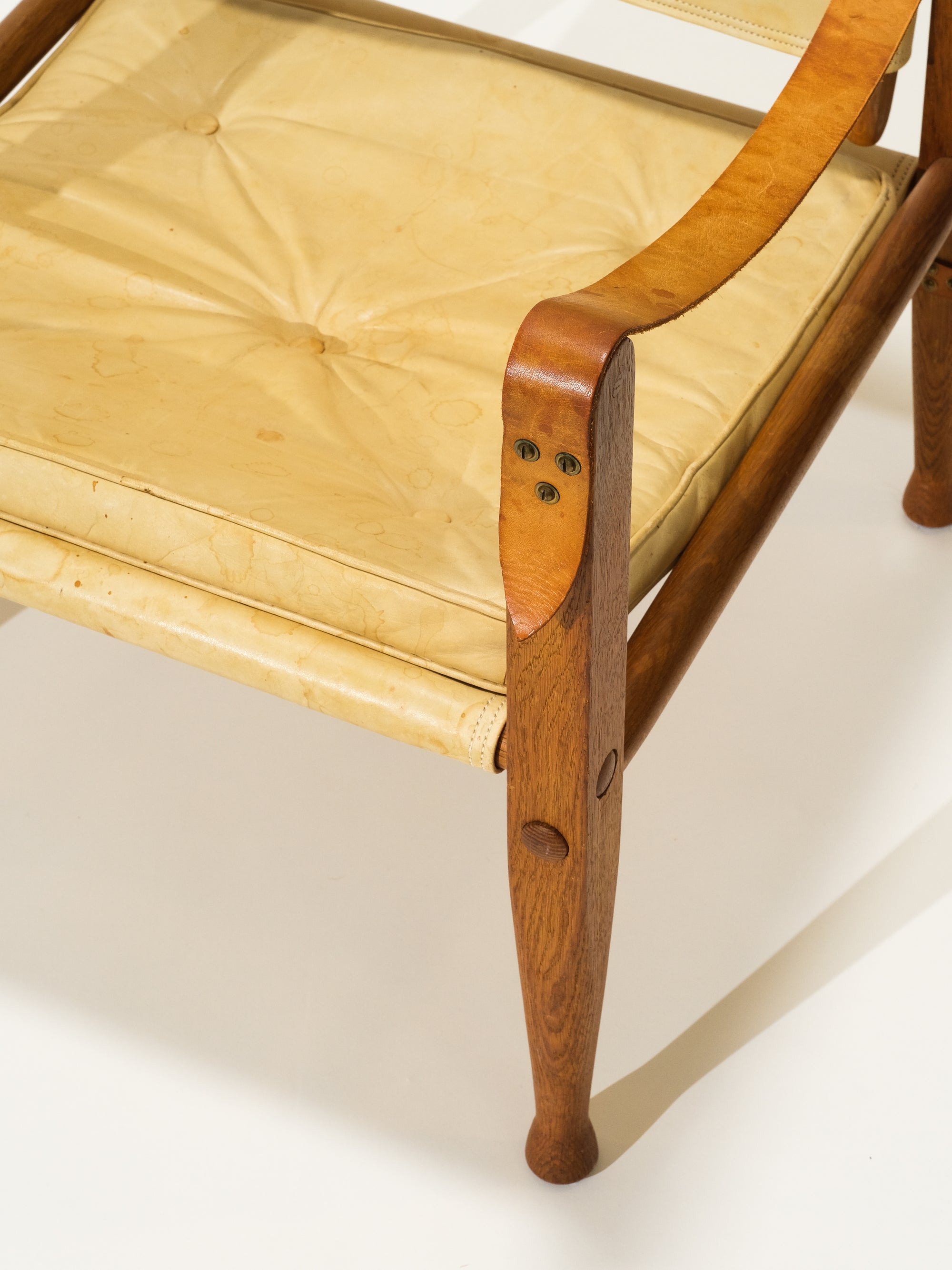 Kaare Klint Safari Chair, Denmark, 1950s
