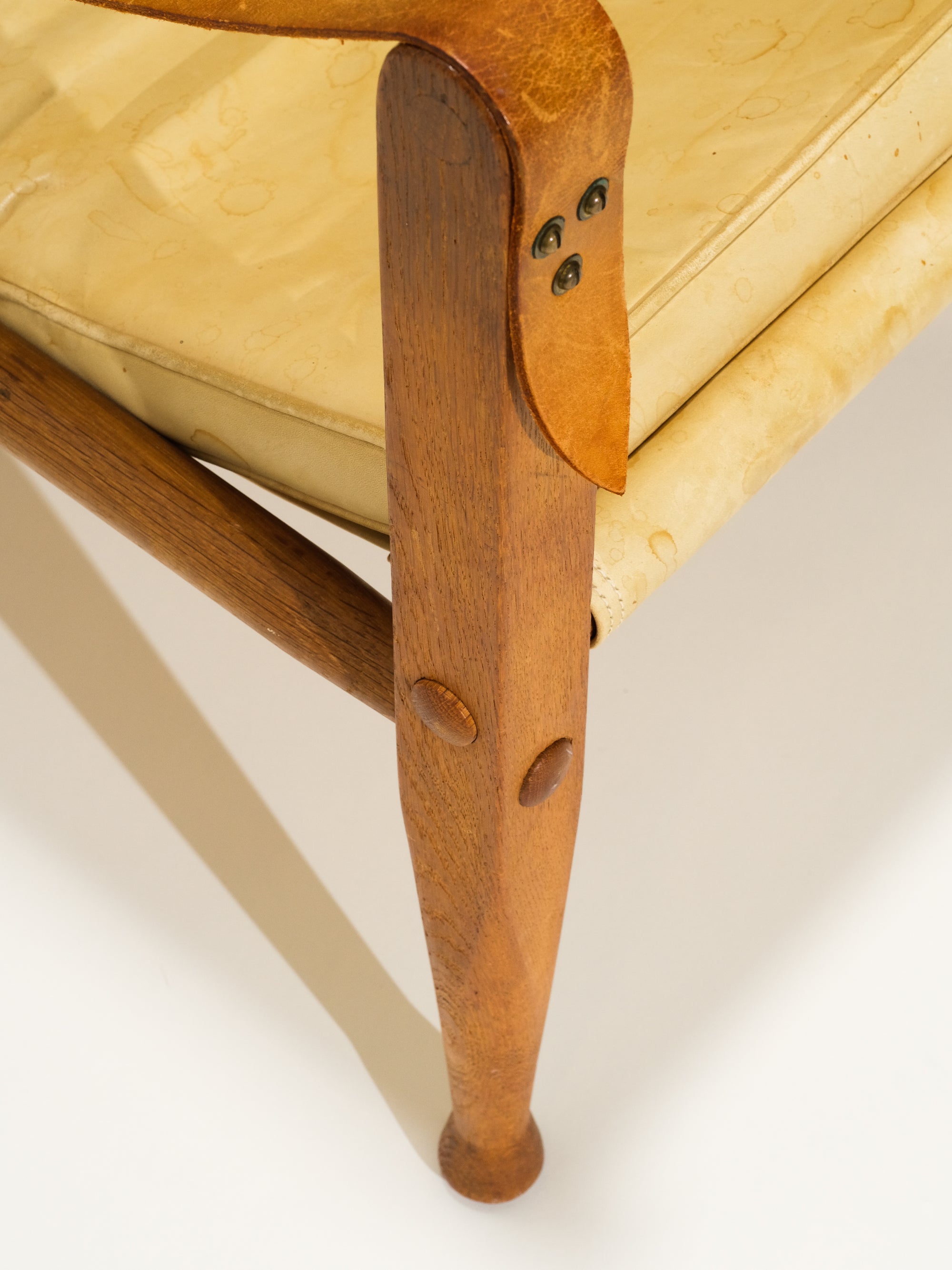 Kaare Klint Safari Chair, Denmark, 1950s