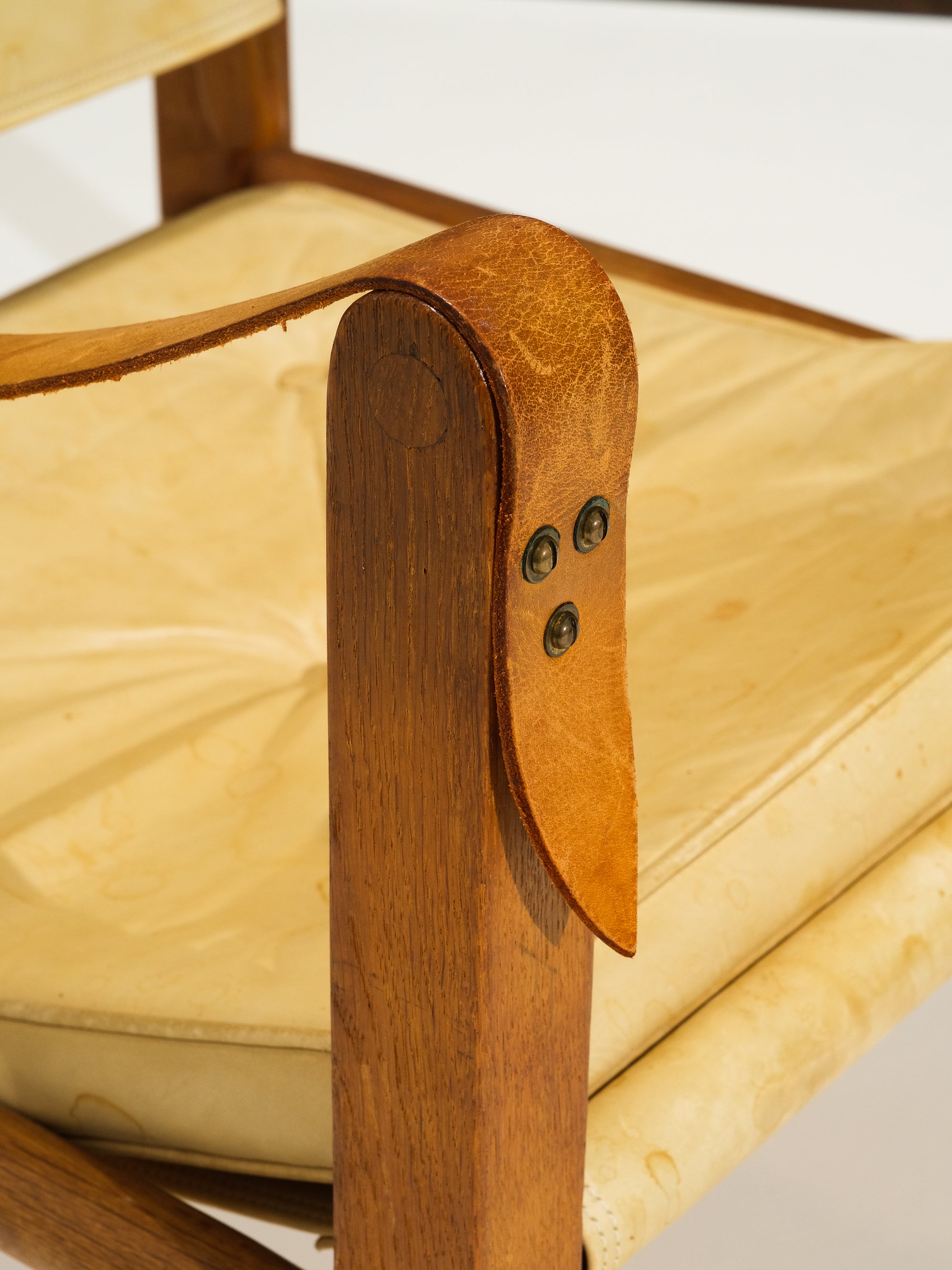 Kaare Klint Safari Chair, Denmark, 1950s