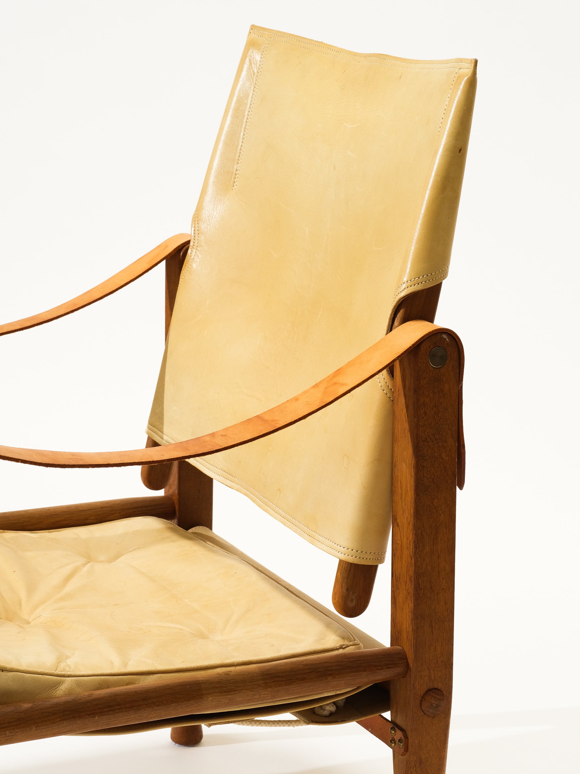 Kaare Klint Safari Chair, Denmark, 1950s