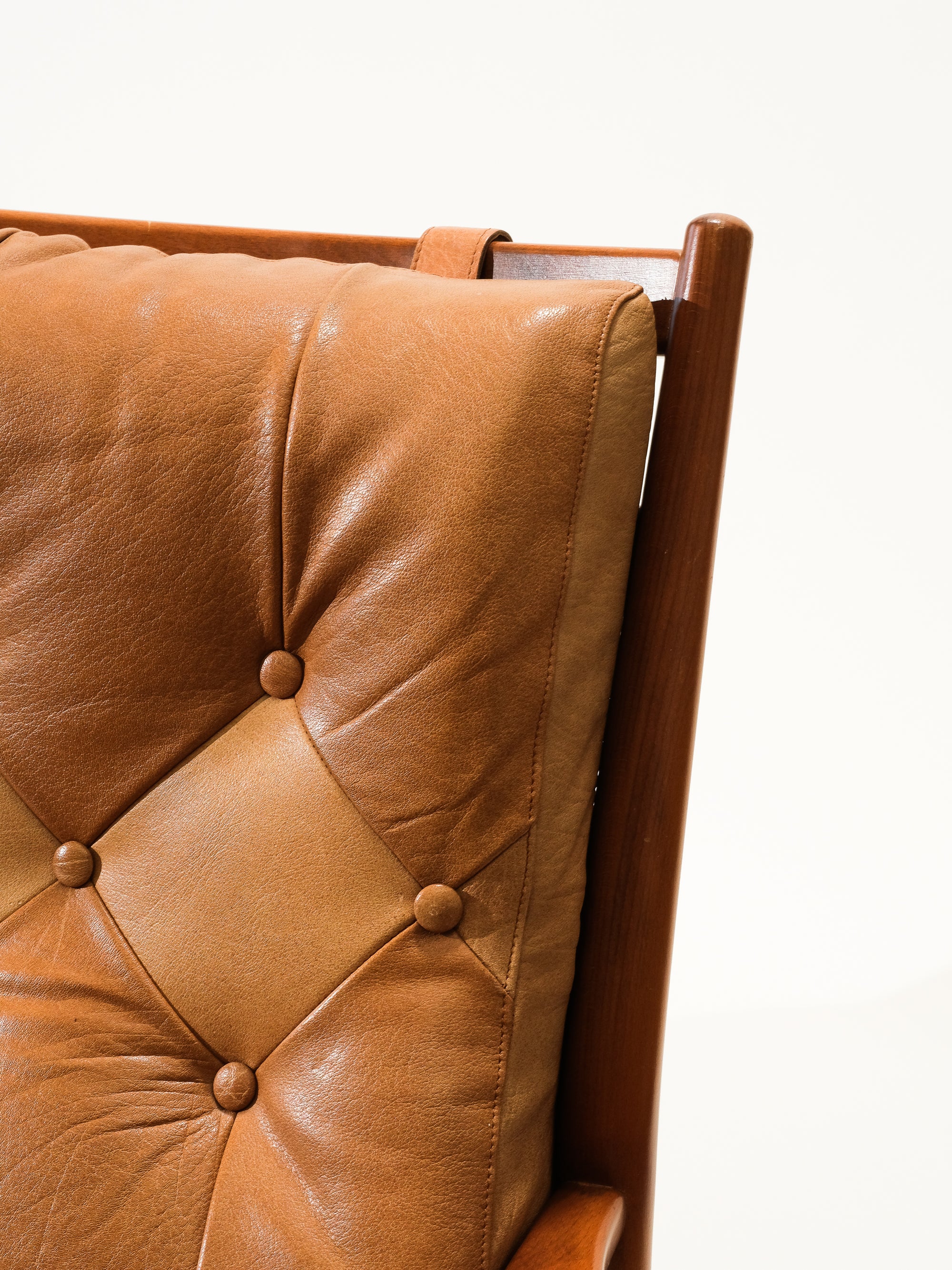 &#39;Läckö&#39; Lounge Chair by Ingemar Thillmark for OPE, 1960s