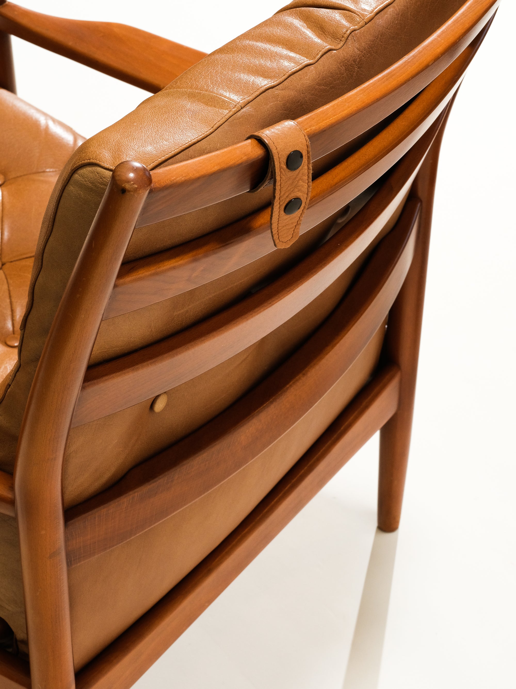 &#39;Läckö&#39; Lounge Chair by Ingemar Thillmark for OPE, 1960s