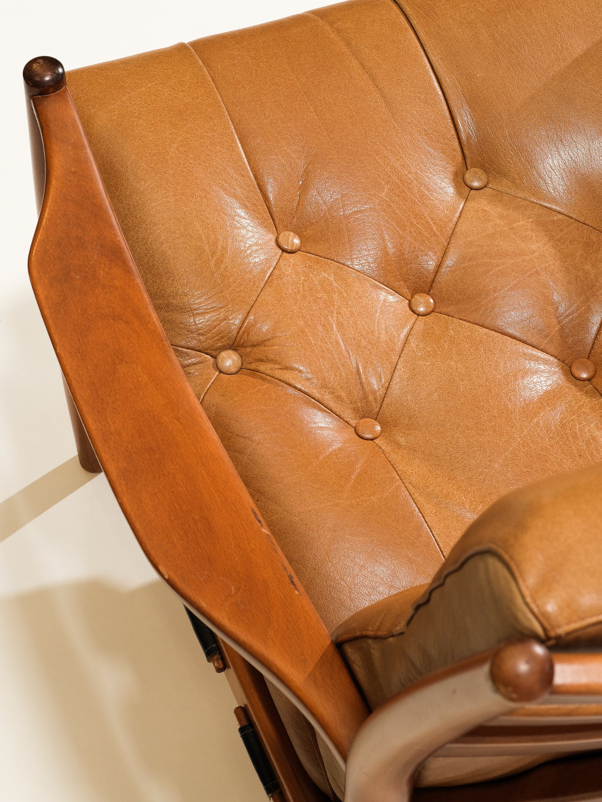 &#39;Läckö&#39; Lounge Chair by Ingemar Thillmark for OPE, 1960s