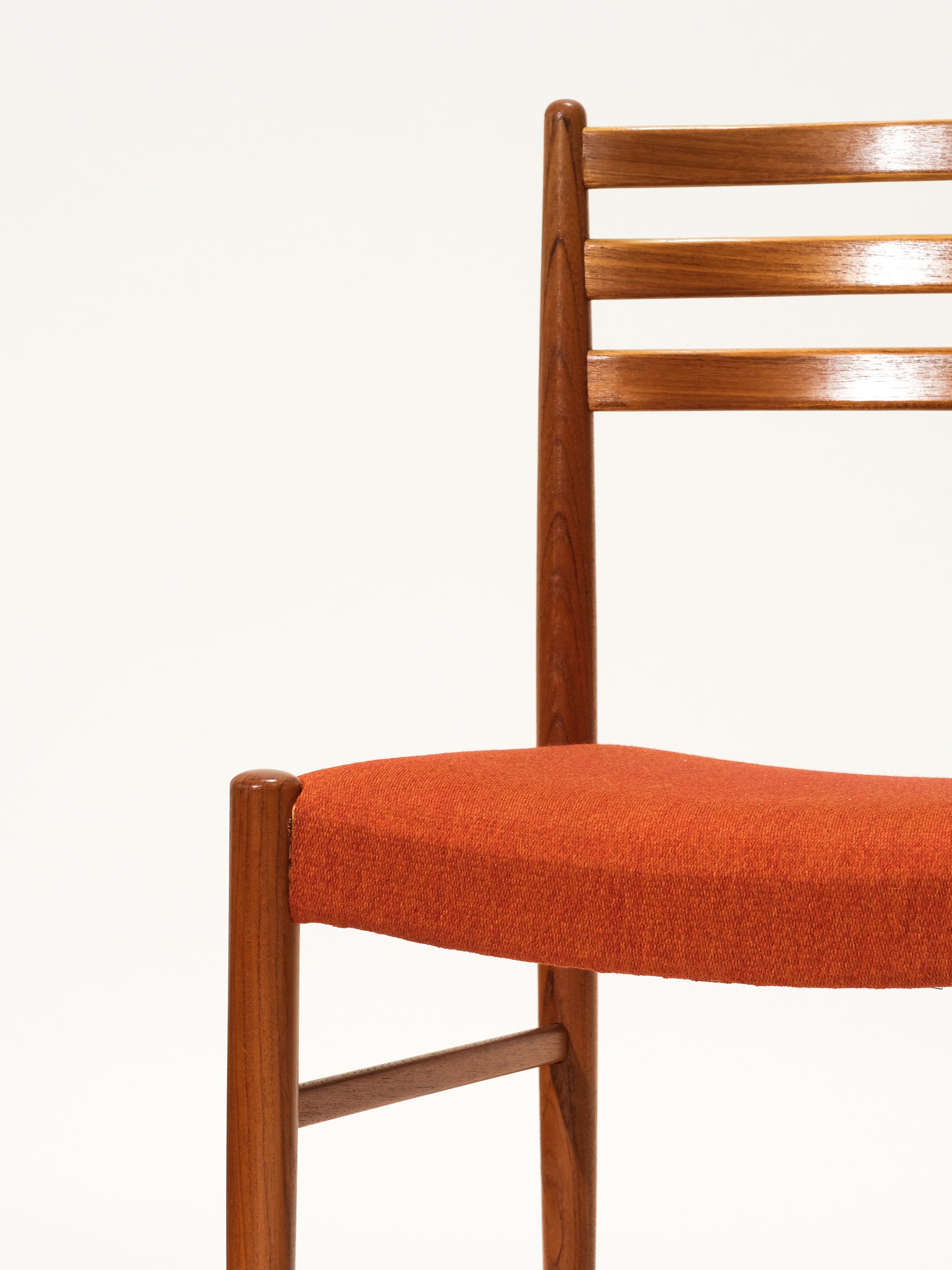 Scandinavian Teak Dining Chairs, 1960s, Set of 4
