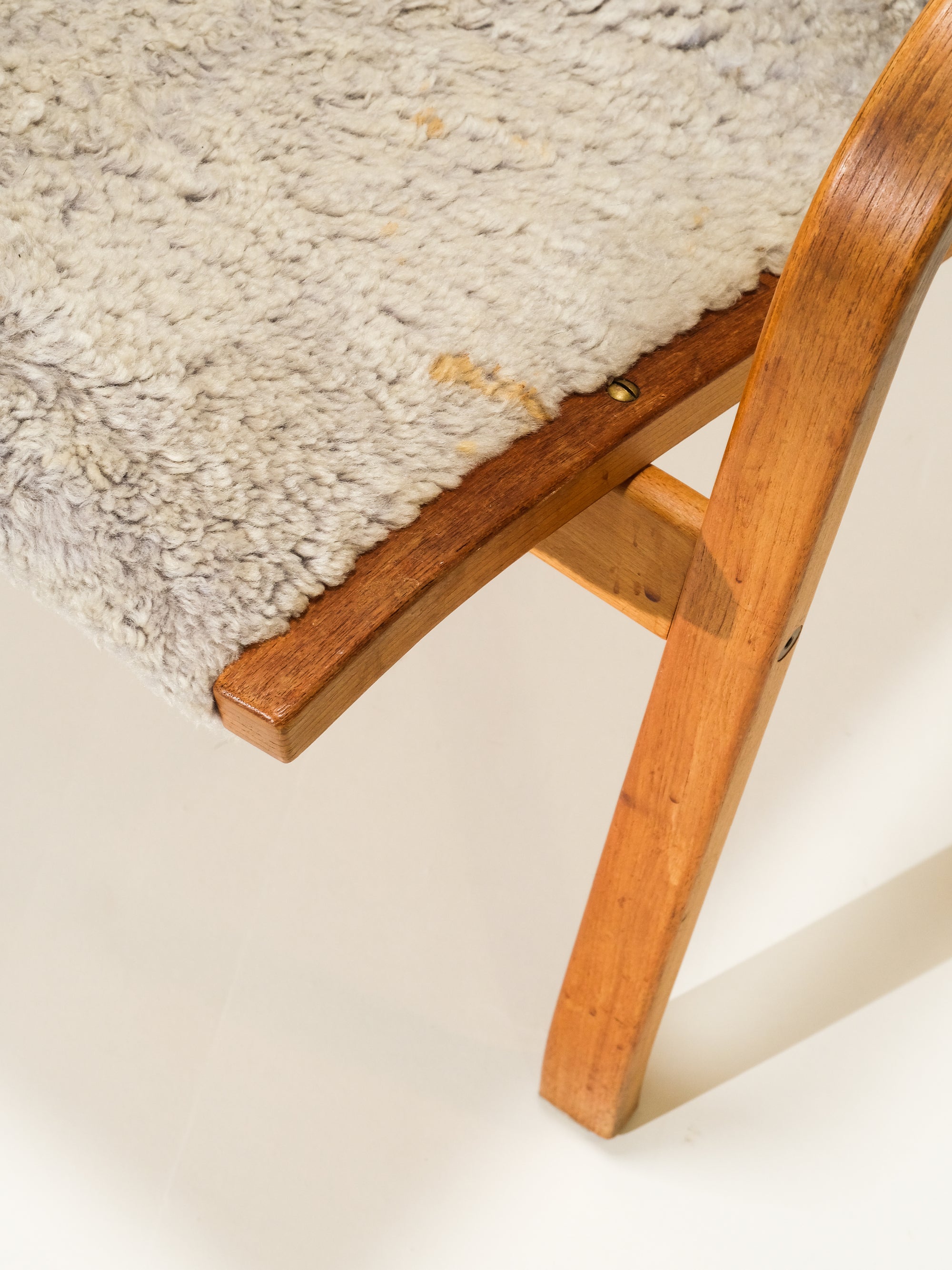 &#39;Kurva&#39; Lounge Chair by Yngve Ekström, Sweden, 1960s