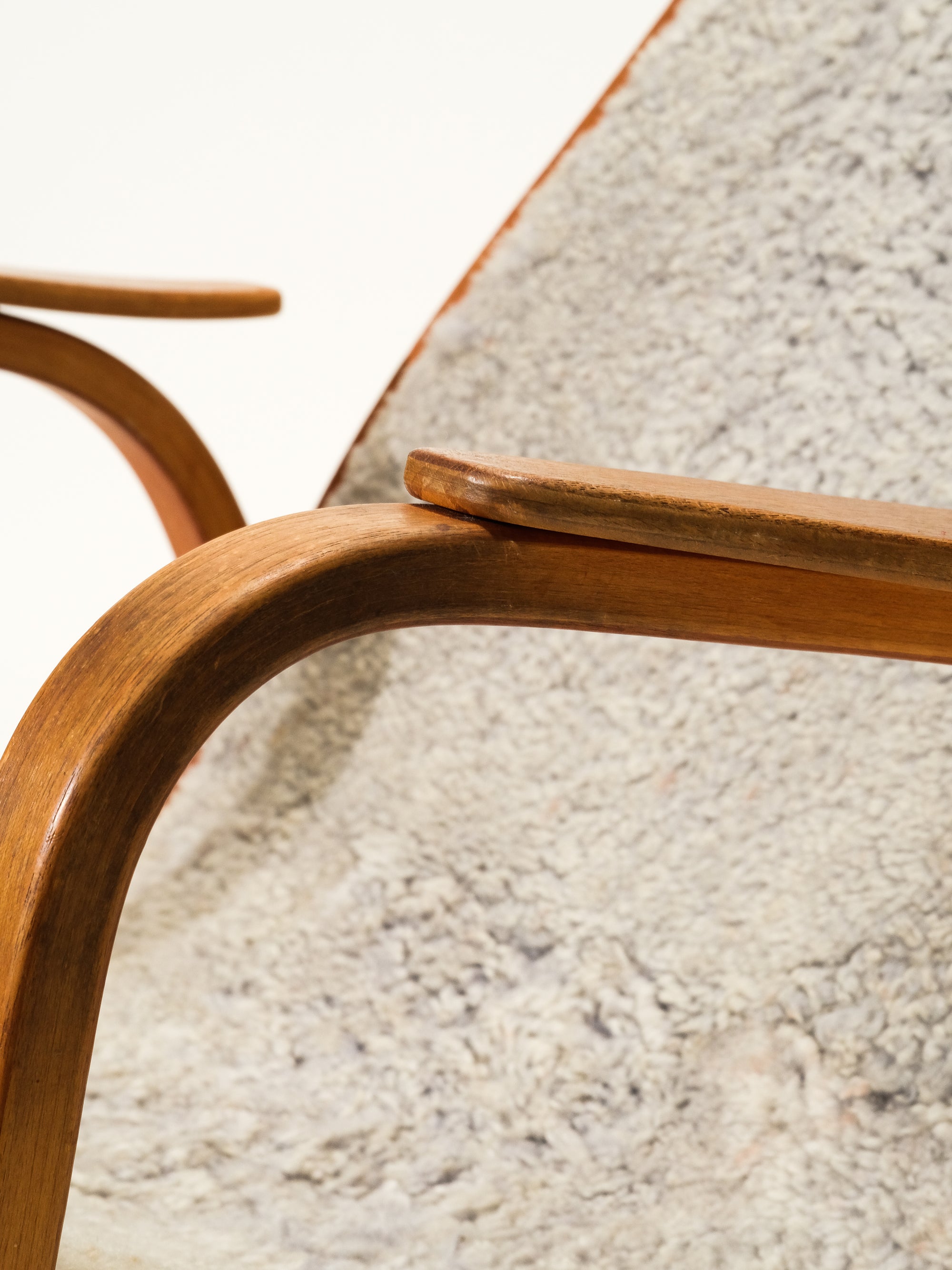 &#39;Kurva&#39; Lounge Chair by Yngve Ekström, Sweden, 1960s