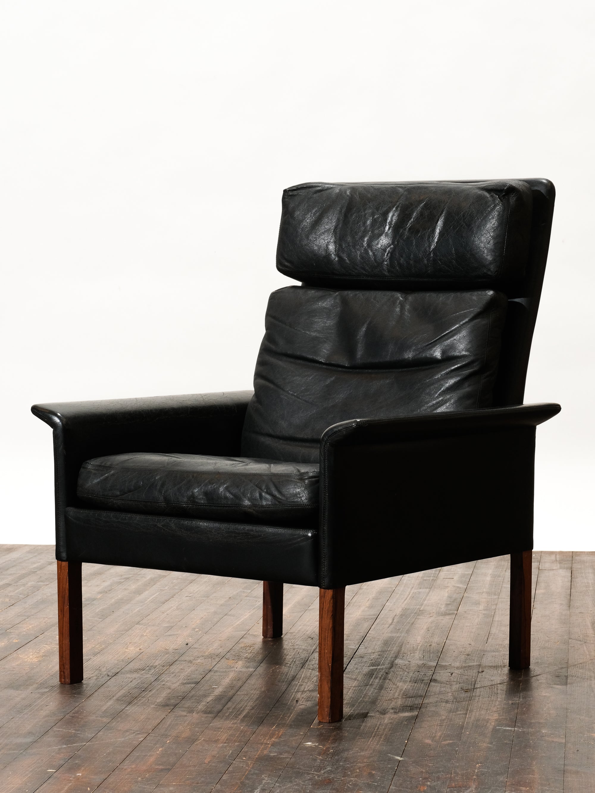 Hans Olsen High-Back Lounge Chair Model 500 Produced by C/S Møbler, Denmark, 1960s