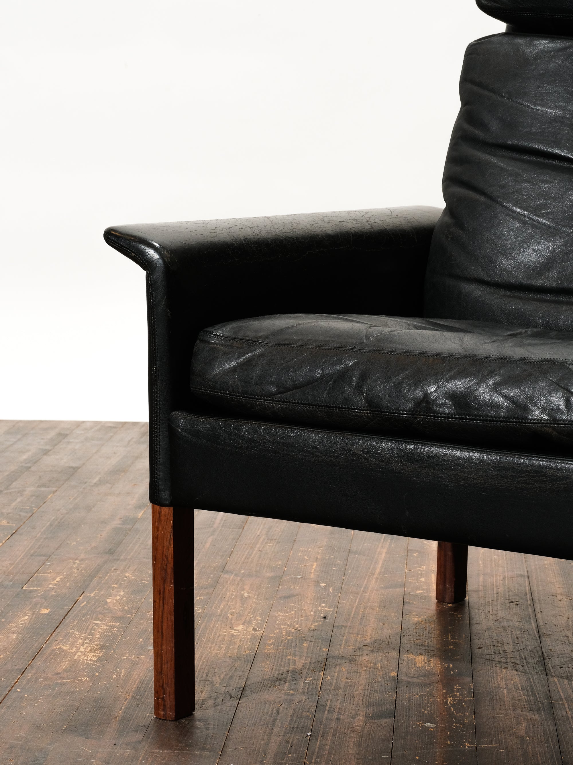 Hans Olsen High-Back Lounge Chair Model 500 Produced by C/S Møbler, Denmark, 1960s