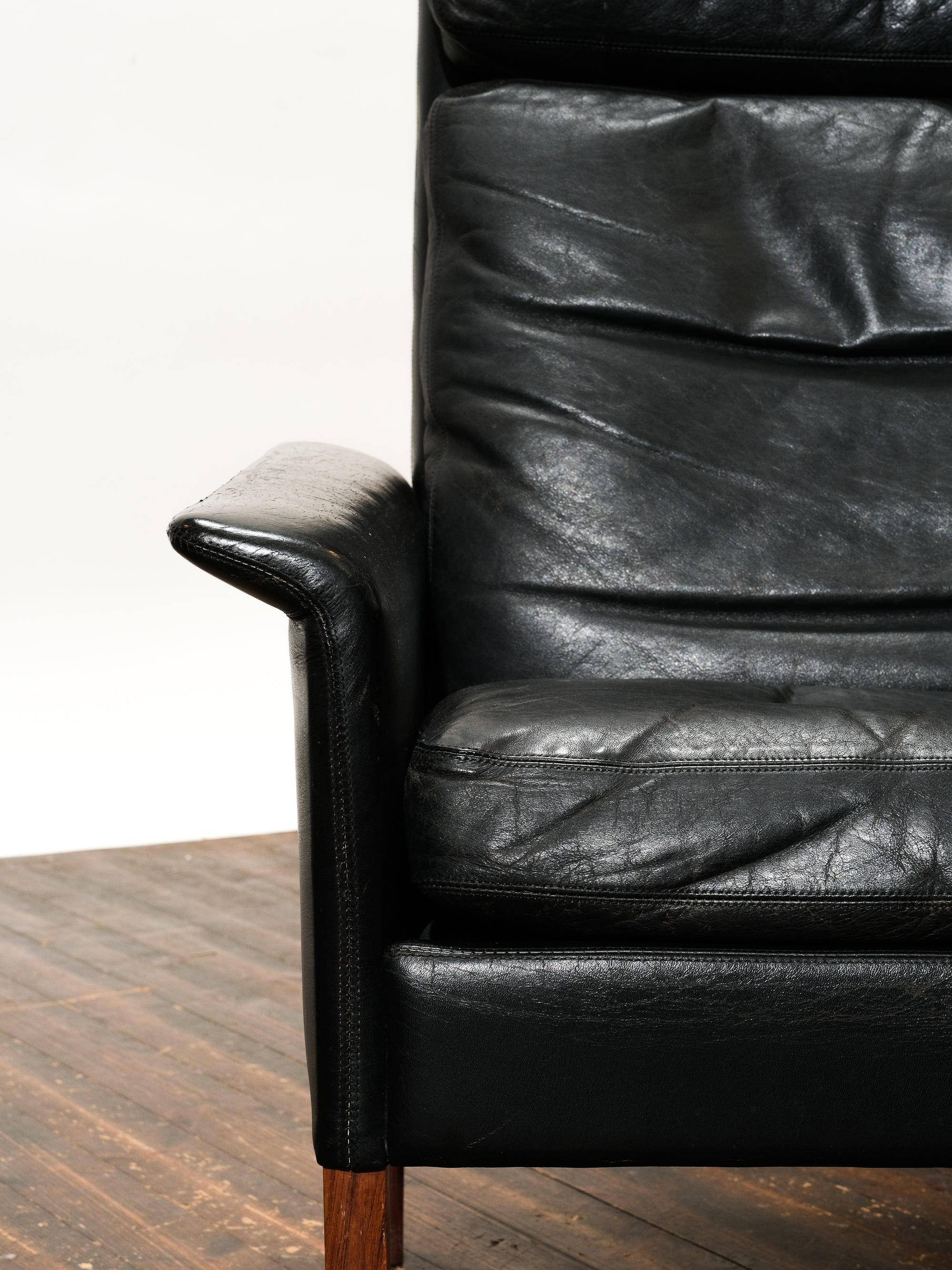 Hans Olsen High-Back Lounge Chair Model 500 Produced by C/S Møbler, Denmark, 1960s