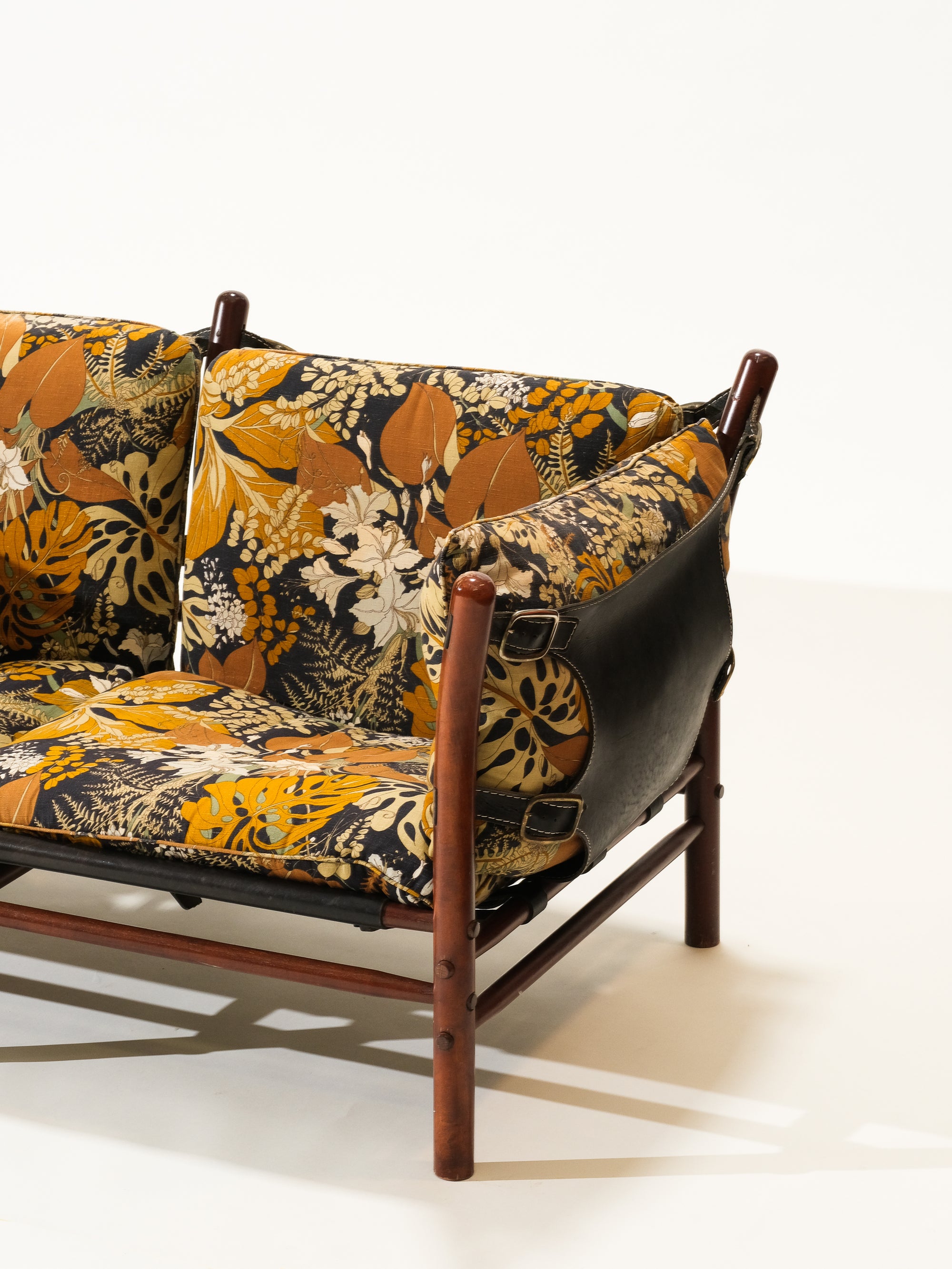 Model &quot;Ilona&quot; 2-Seater Sofa by Arne Norell for Arne Norell AB, 1970s
