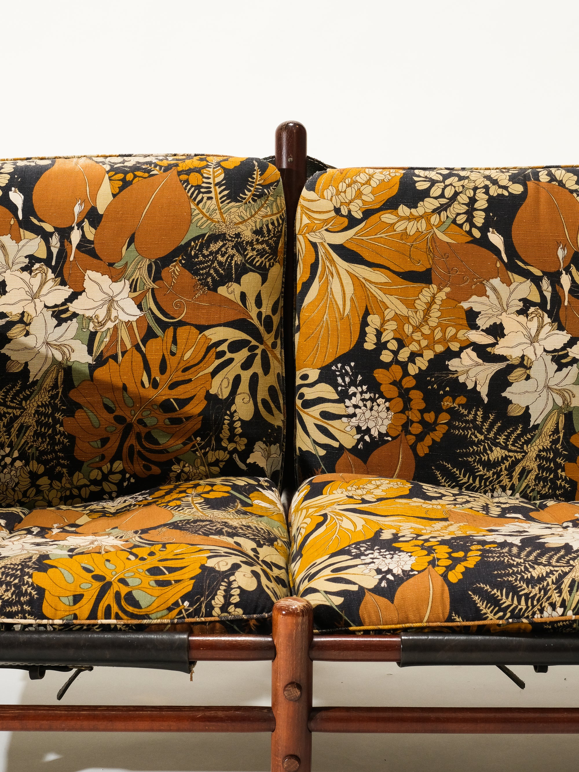 Model &quot;Ilona&quot; 2-Seater Sofa by Arne Norell for Arne Norell AB, 1970s
