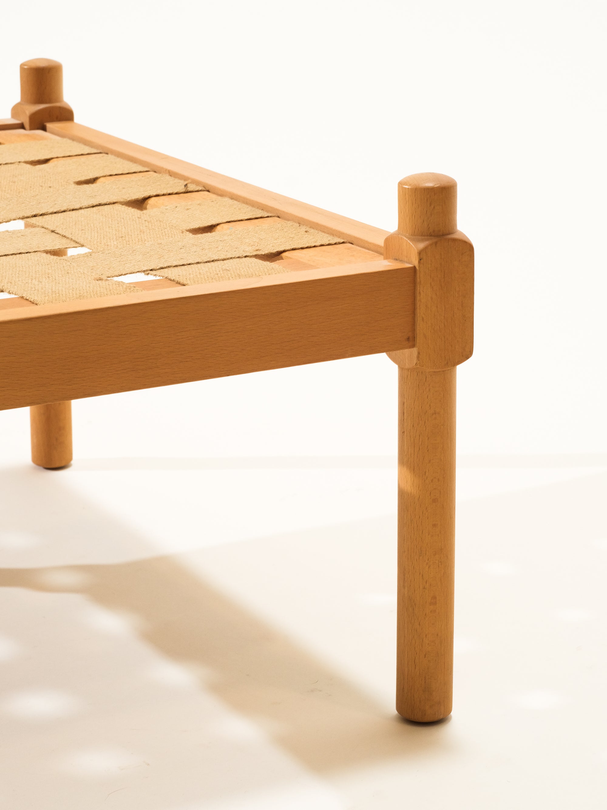 Model &quot;Tremme&quot; Ottoman by Børge Mogensen for Fritz Hansen, 1960s