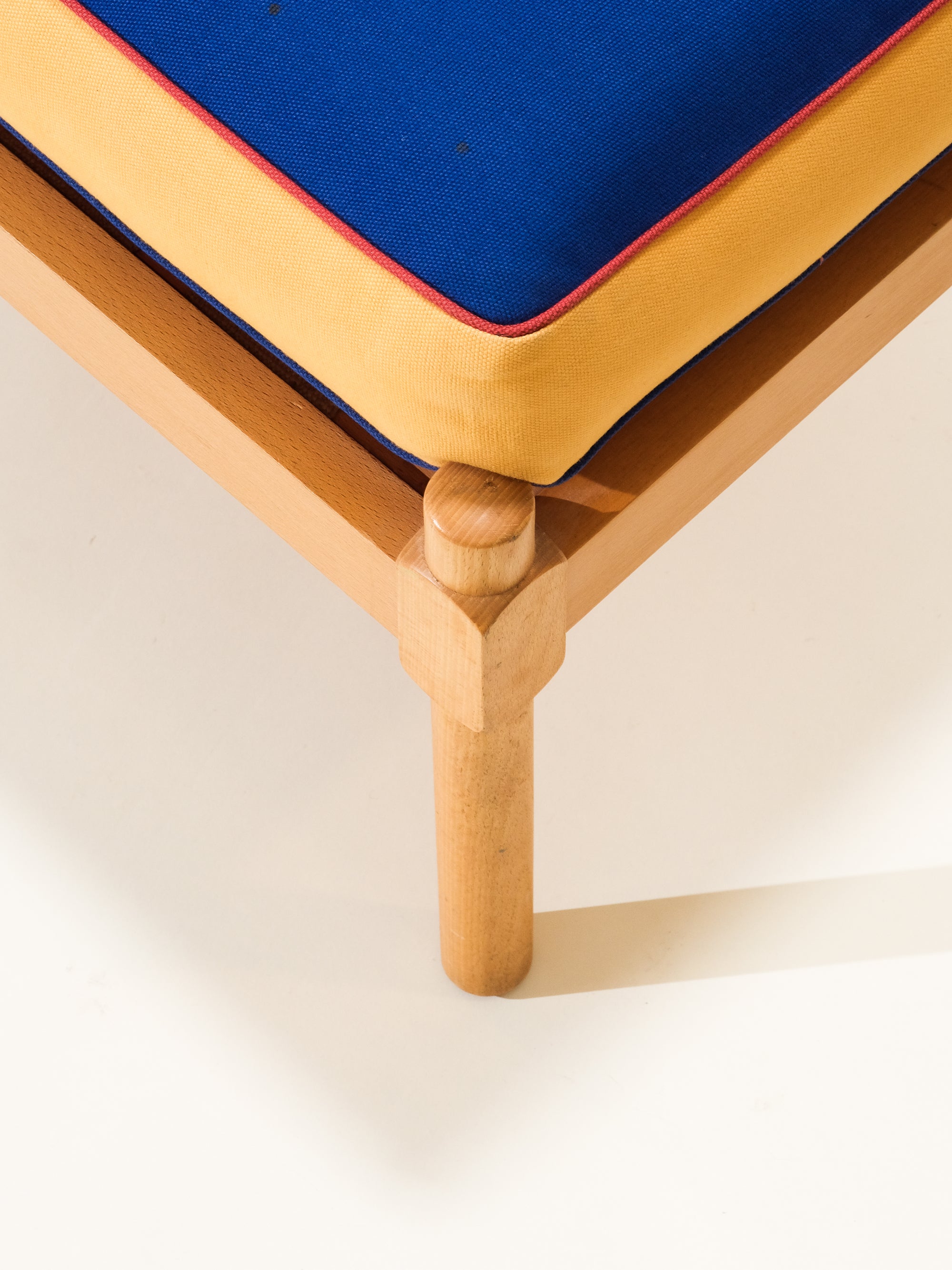 Model &quot;Tremme&quot; Ottoman by Børge Mogensen for Fritz Hansen, 1960s
