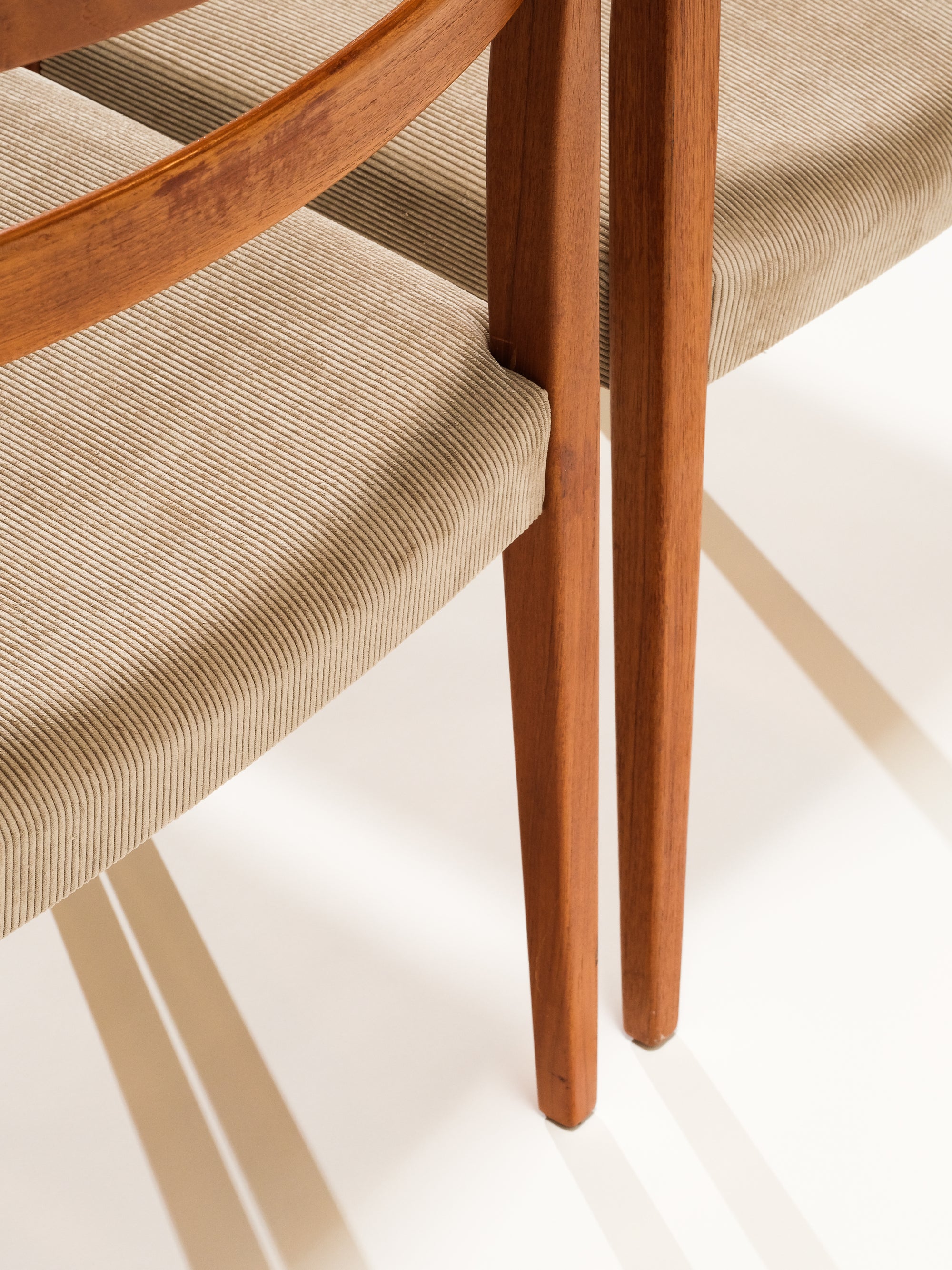 Teak &#39;Garmi&#39; Dining Chairs by Nils Jonsson for Hugo Troeds, 1960s, Set of 4