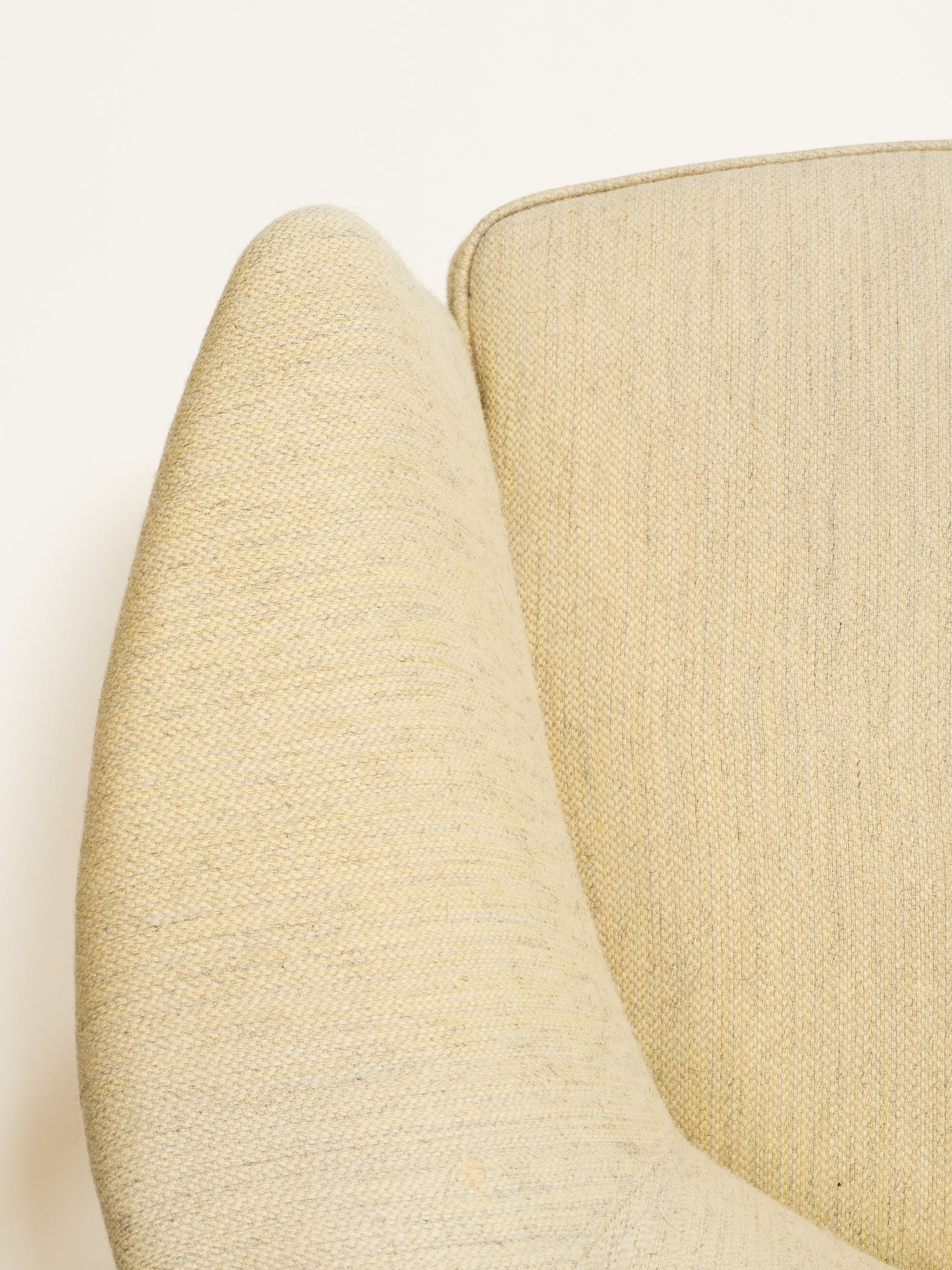 Pair of &quot;Stora Adam&quot; Easy Chairs by Kerstin Hörlin-Holmquist for Nordiska Kompaniet, Sweden, 1950s