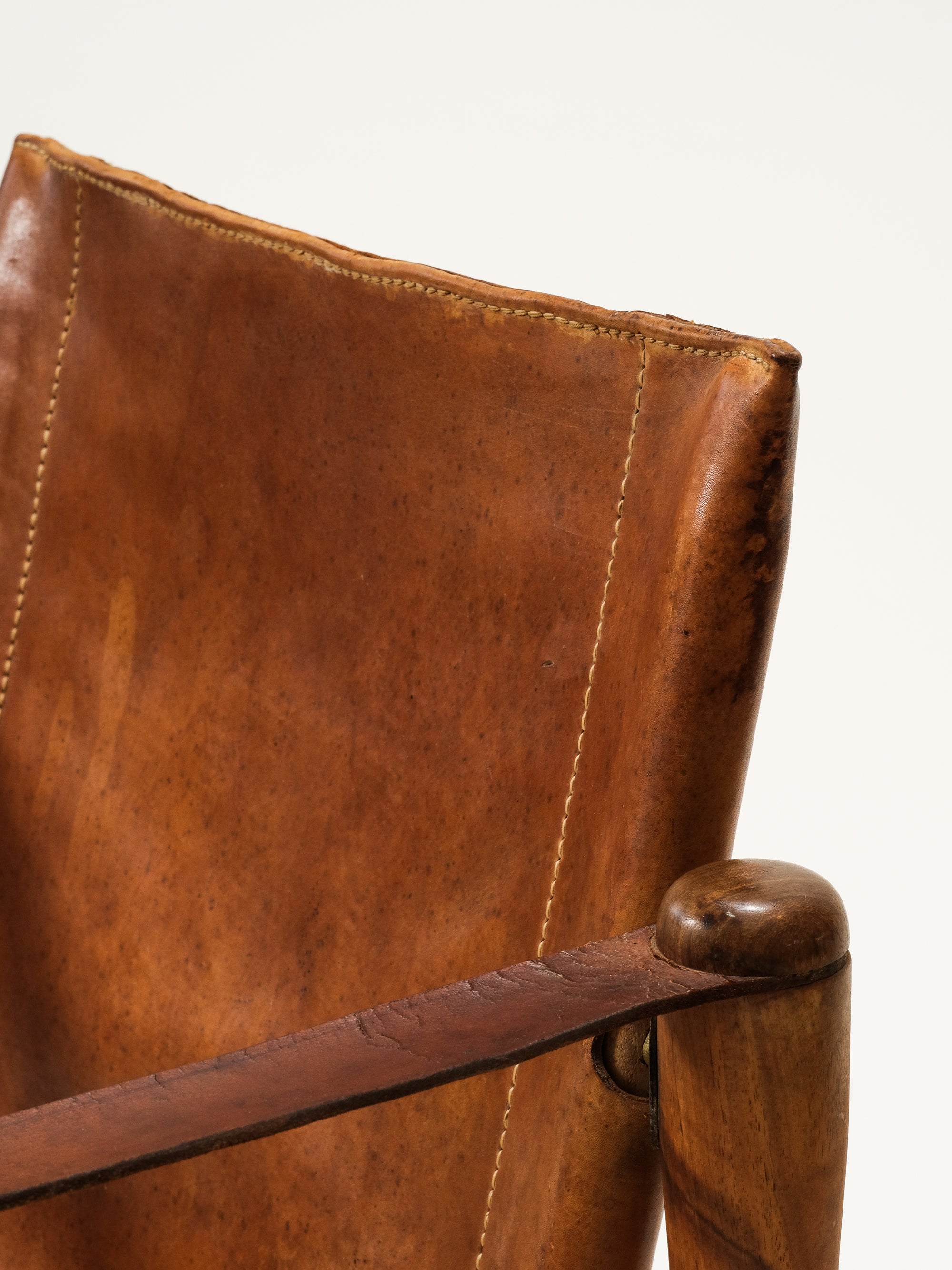 &quot;Triva&quot; Safari Chair by Elias Svedberg for Nordiska Kompaniet, 1960s