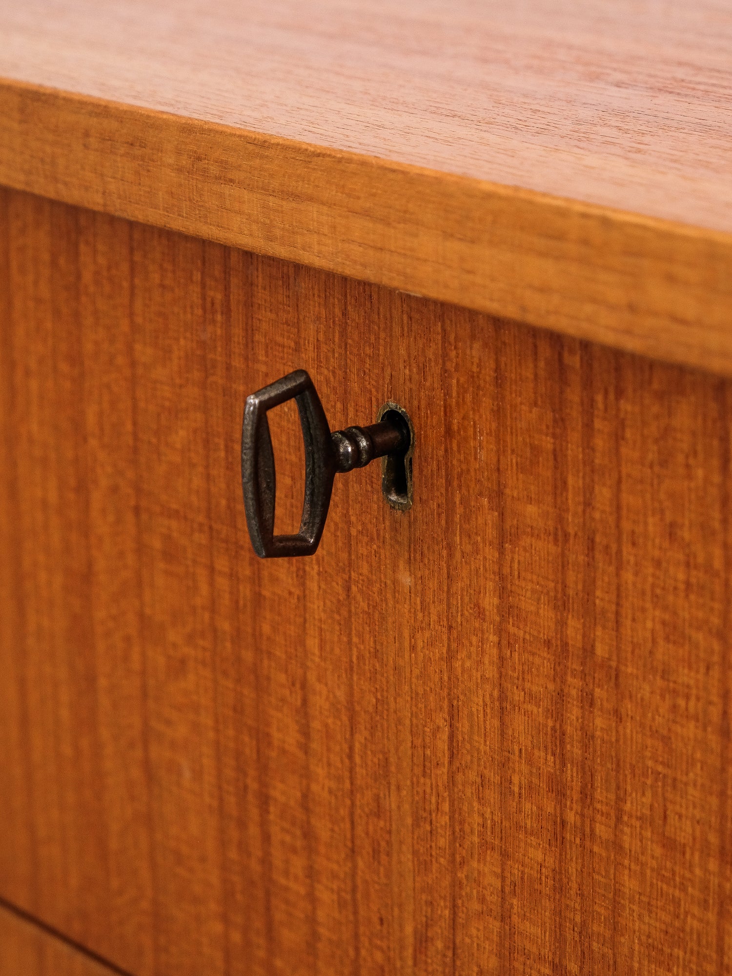 Four Drawer Teak Chest, 1960s