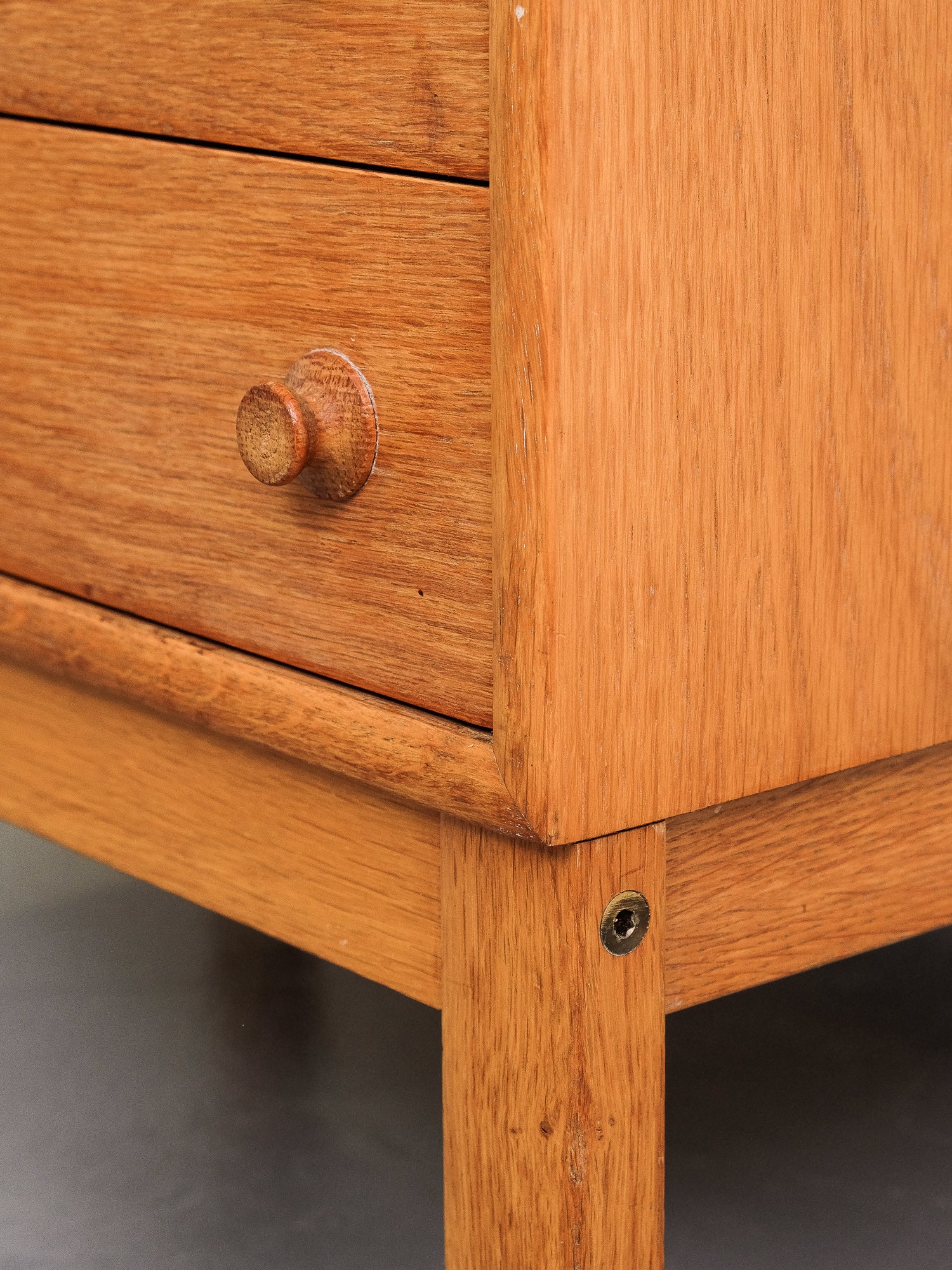 Four Drawer Chest in Oak, 1960s