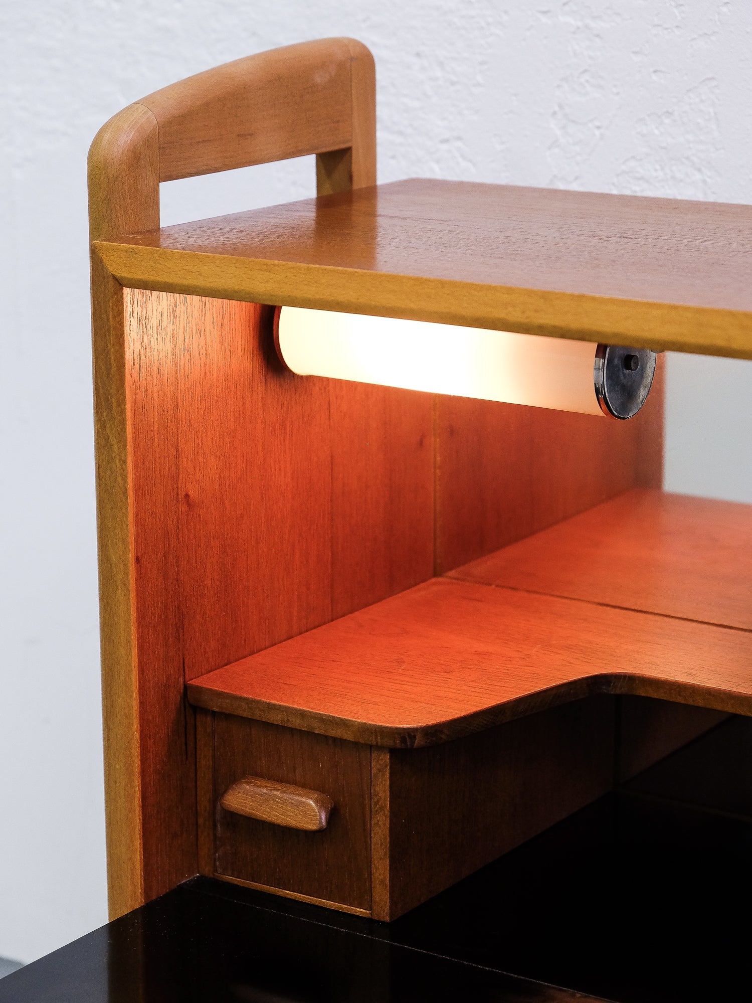 Midcentury Teak Bar Cabinet