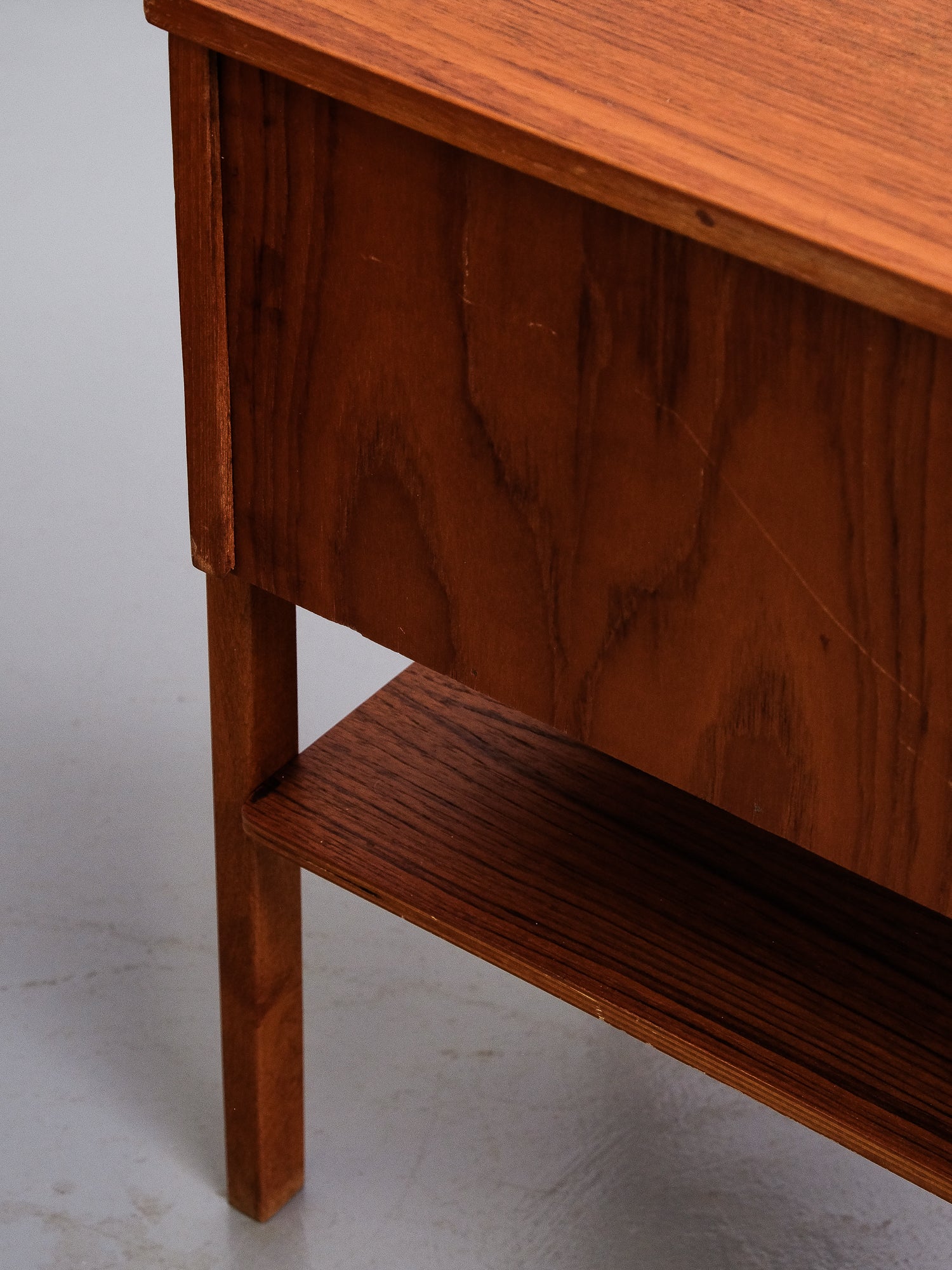 Scandinavian Teak Side Tables/Nightstands, 1960s