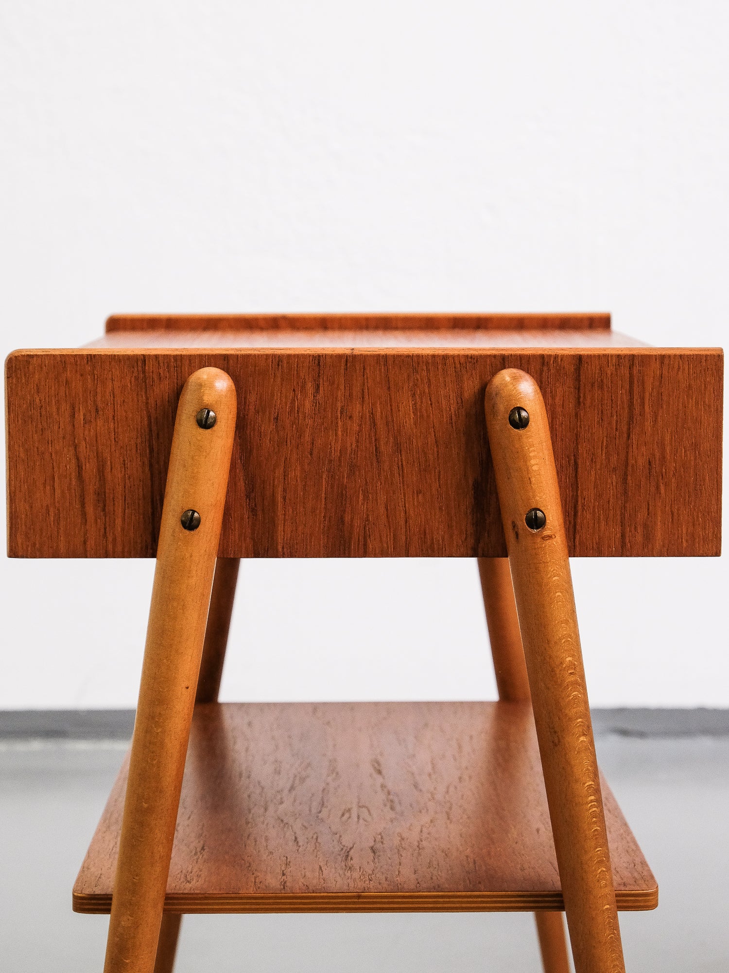 Teak Bedside Tables from AB Carlström &amp; Co, 1950s, Set of 2