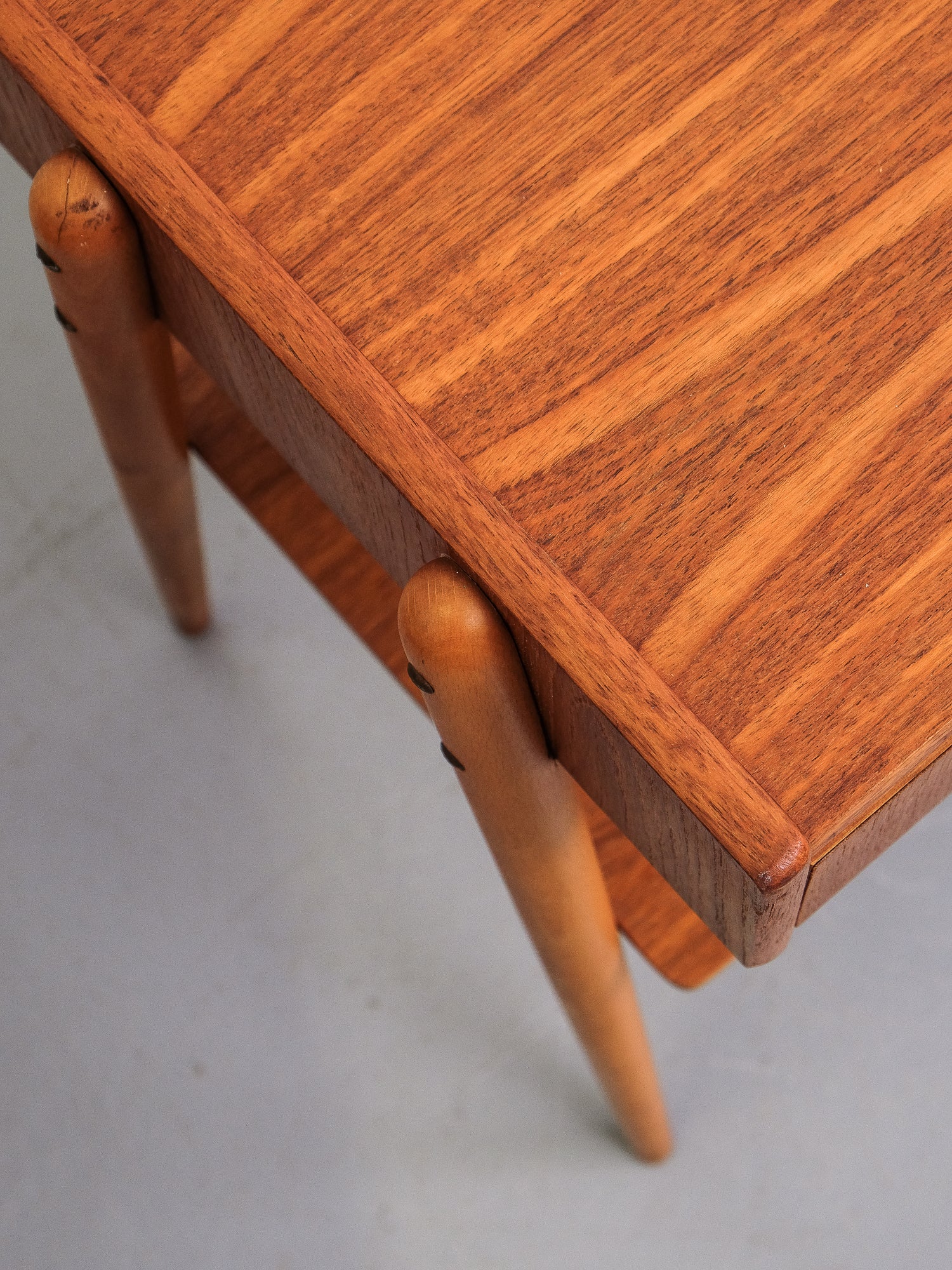 Teak Bedside Tables from AB Carlström &amp; Co, 1950s, Set of 2