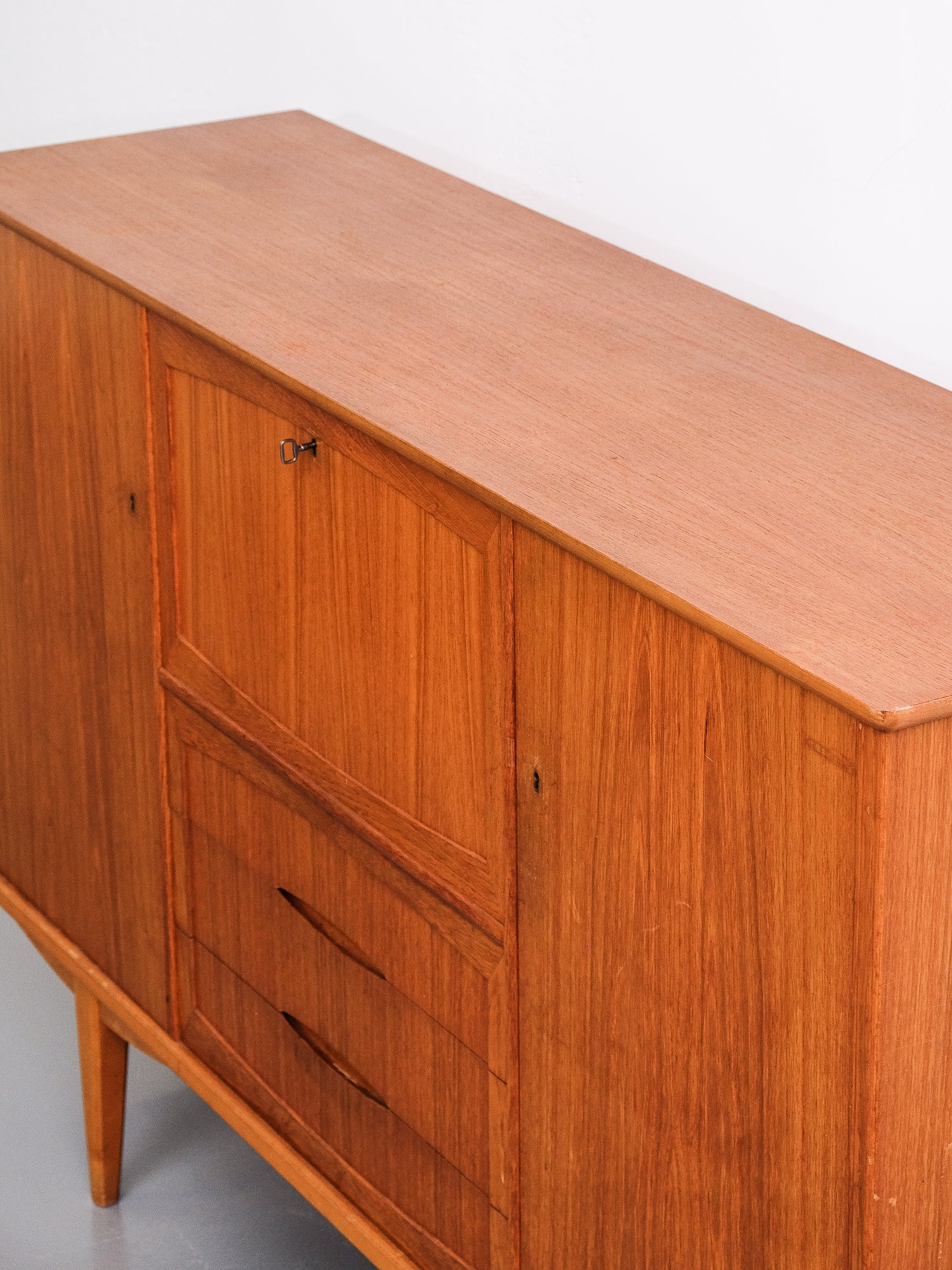 Mid-Century Modern Teak Credenza
