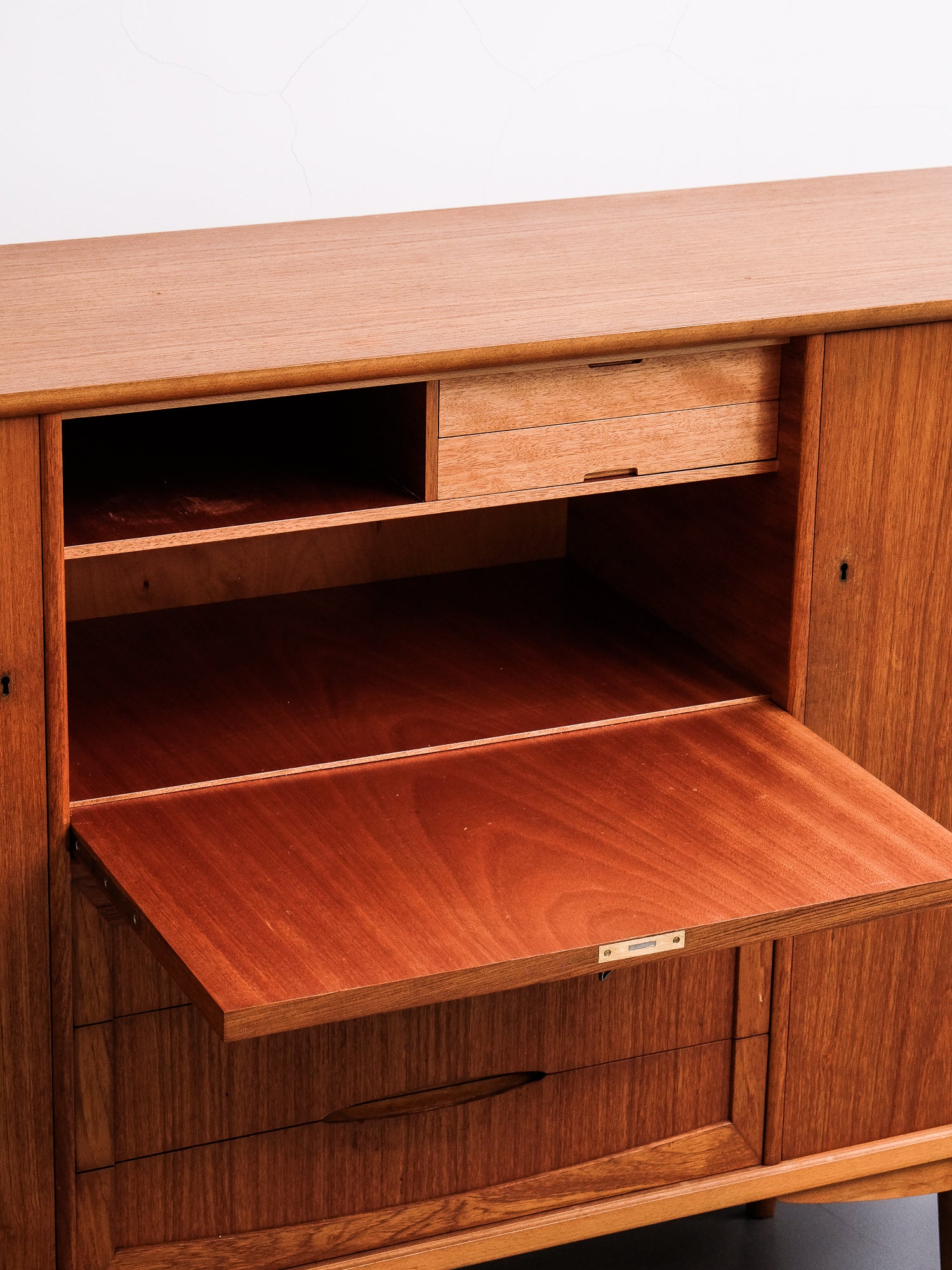 Mid-Century Modern Teak Credenza