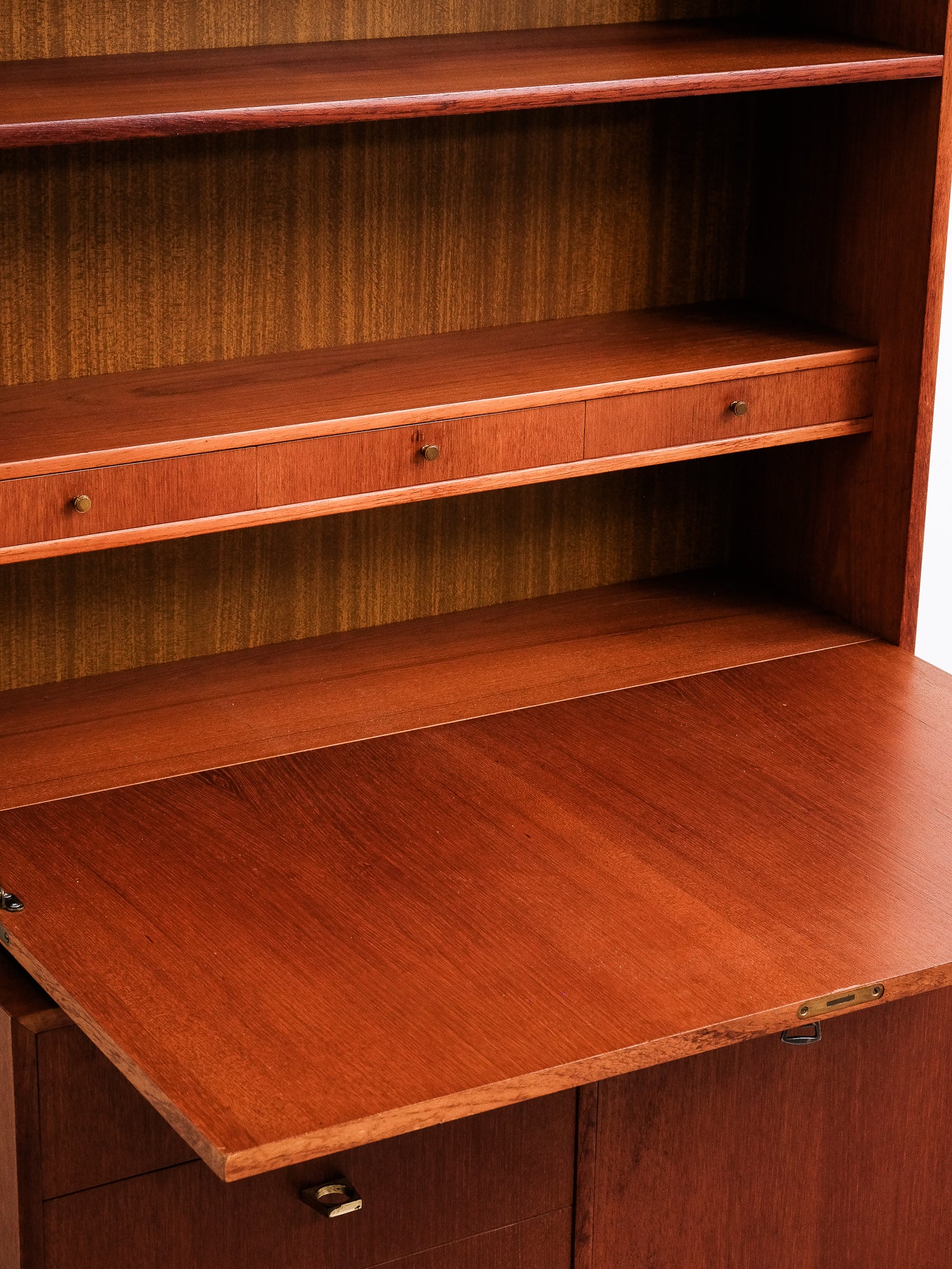 Scandinavian Mid-Century Teak Bookshelf / Cabinet