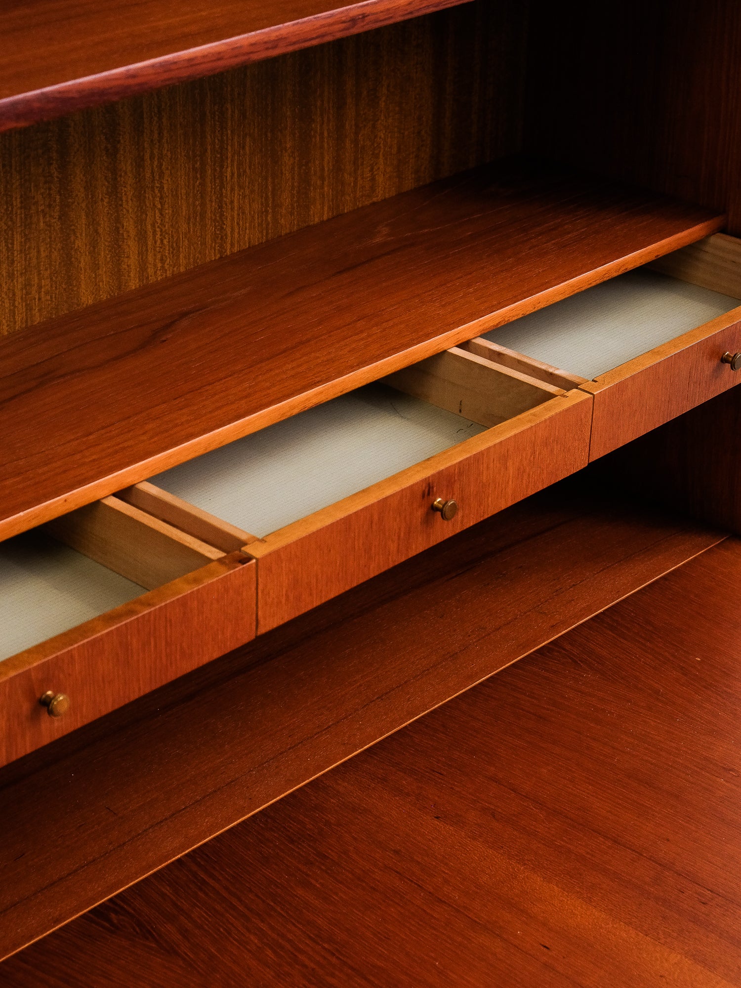 Scandinavian Mid-Century Teak Bookshelf / Cabinet