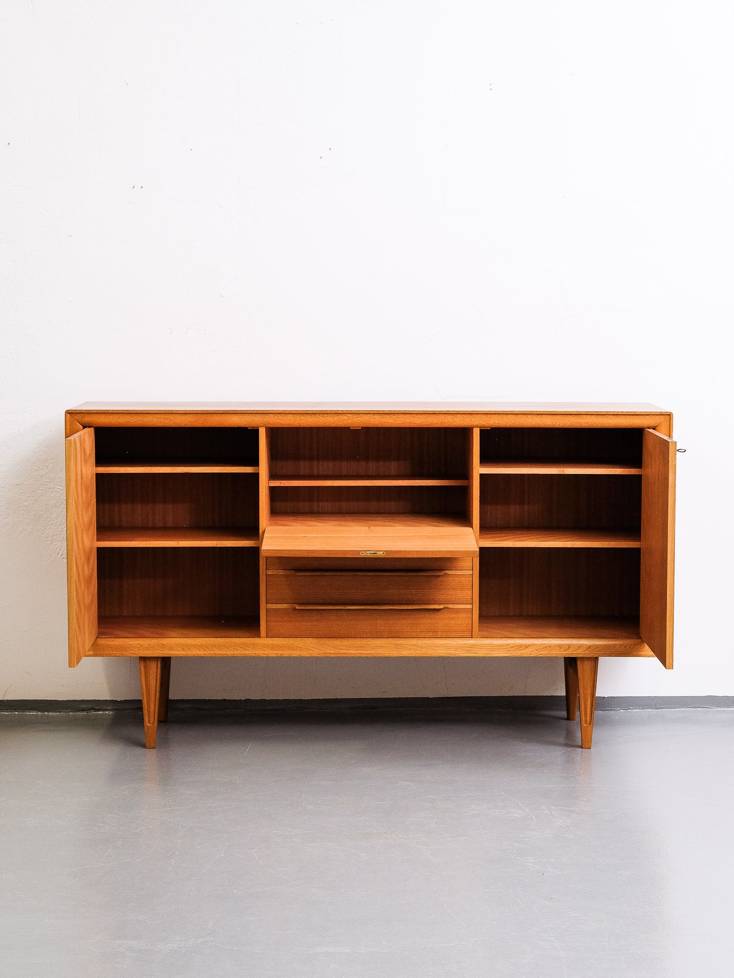 Mid-Century Swedish Teak &amp; Oak Sideboard, 1960s