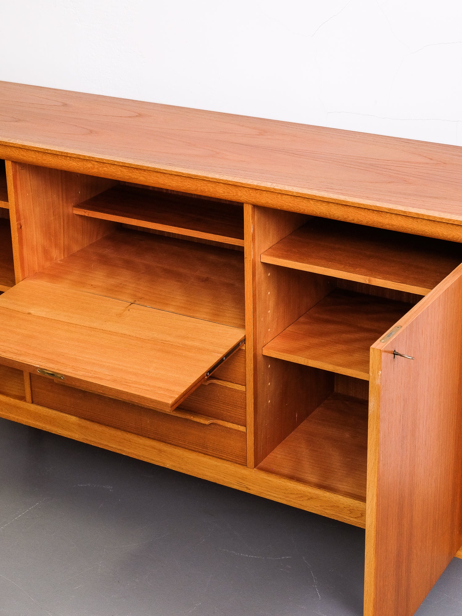 Mid-Century Swedish Teak &amp; Oak Sideboard, 1960s