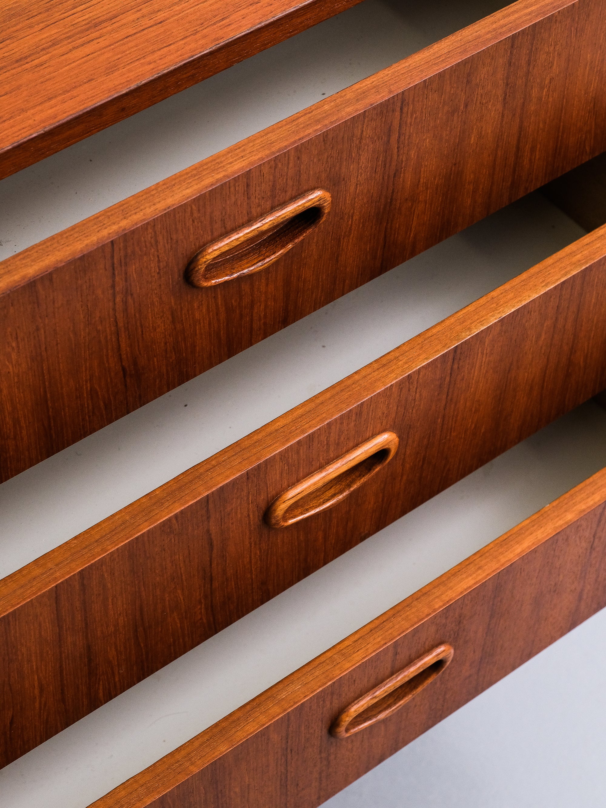 Four Drawer Teak Chest, 1960s