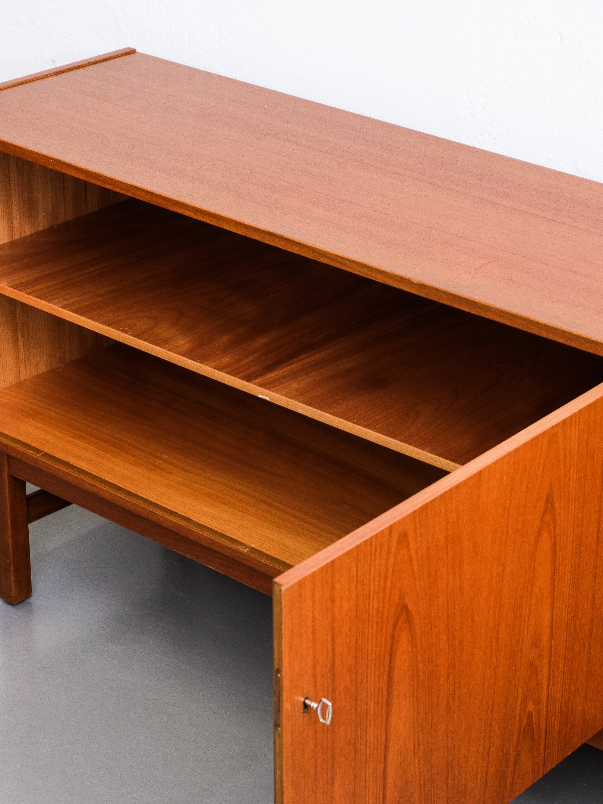Mid-Century Teak Sideboard Model &#39;Viborg&#39; by Erik Wörtz for Ikea, 1960s