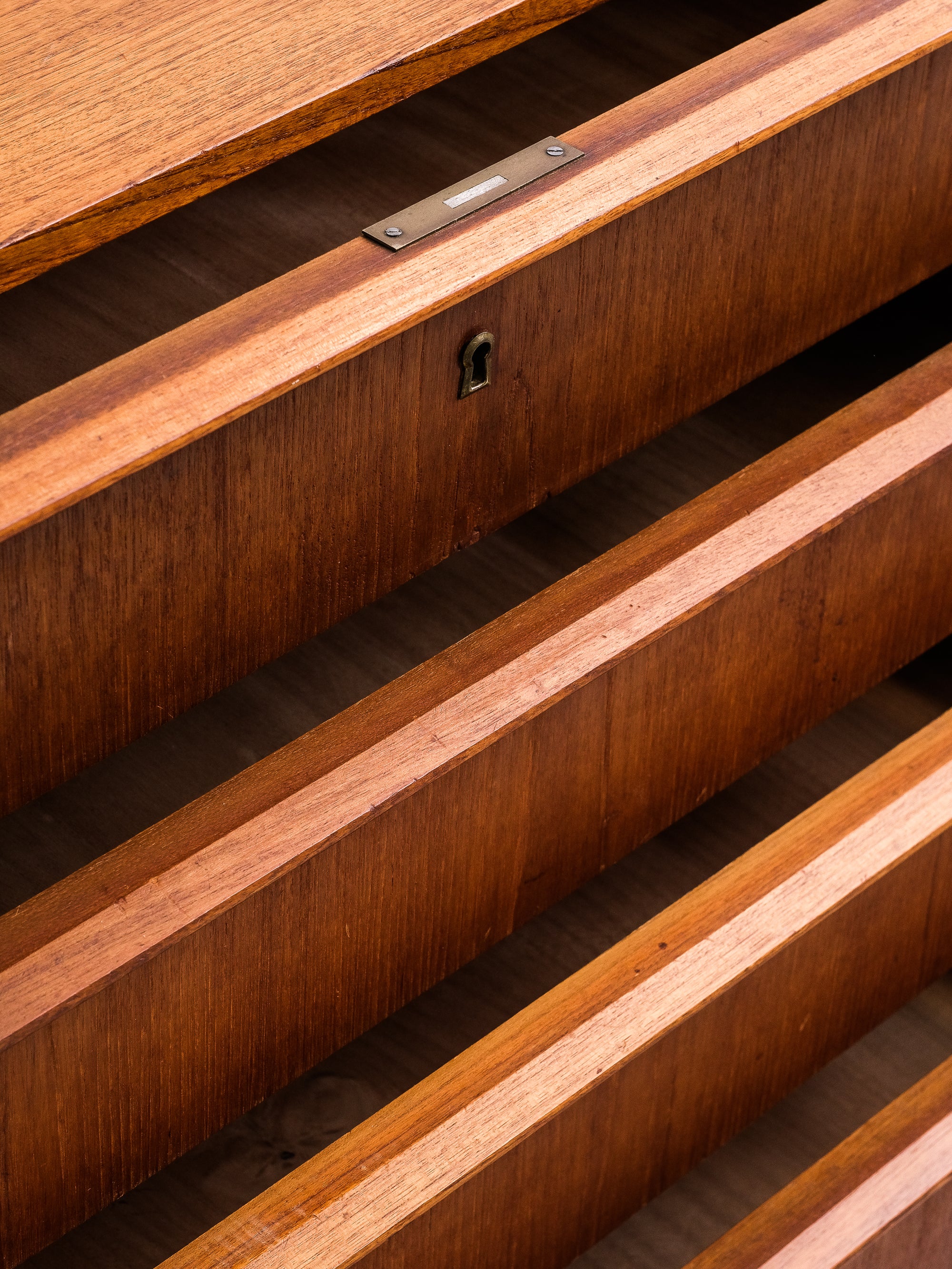 Six Drawer Teak Chest, 1960s