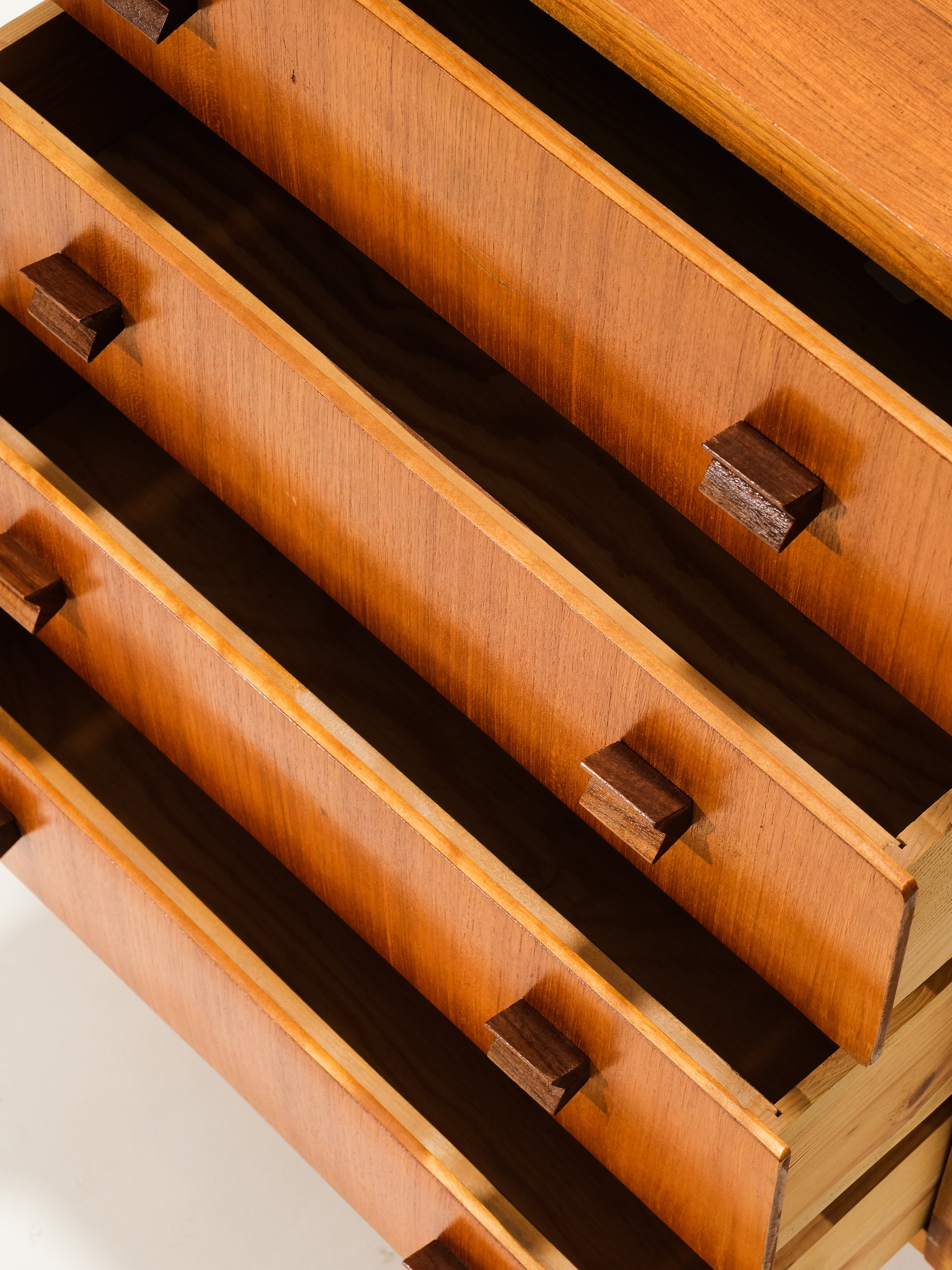 Four Drawer Chest in Teak, 1950s