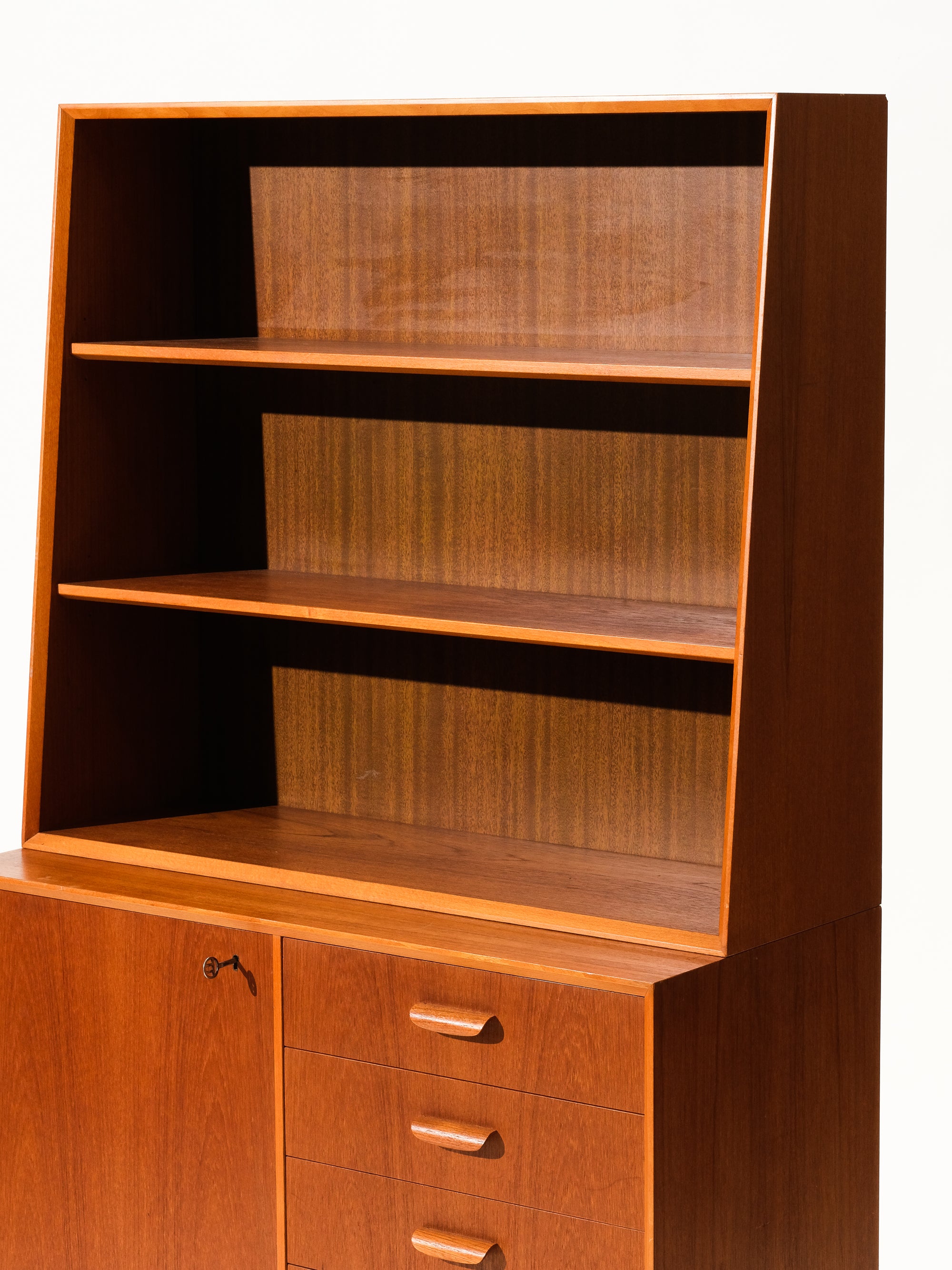 Scandinavian Mid-Century Teak Bookshelf